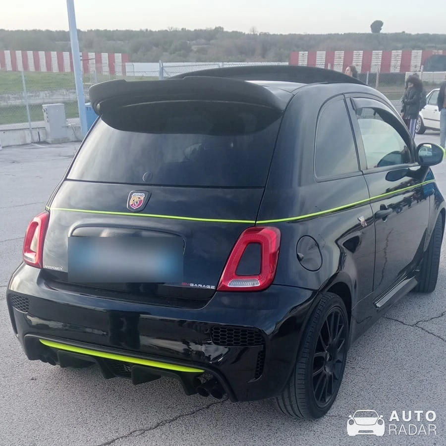 Abarth 595 spotted in Città Metropolitana di Bari, Italy