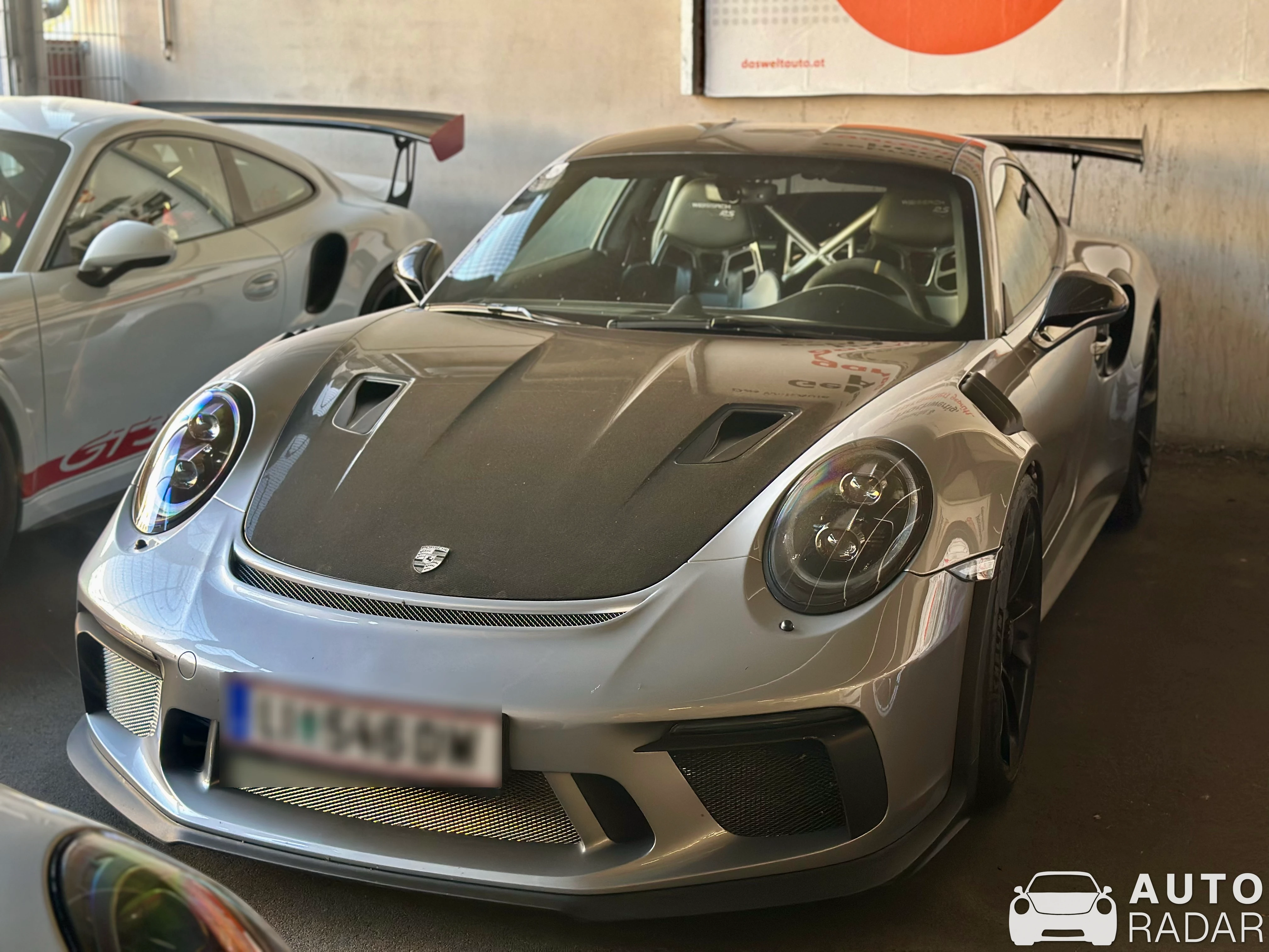 Porsche 991 GT3 RS MkII Weissach Package spotted in Wien