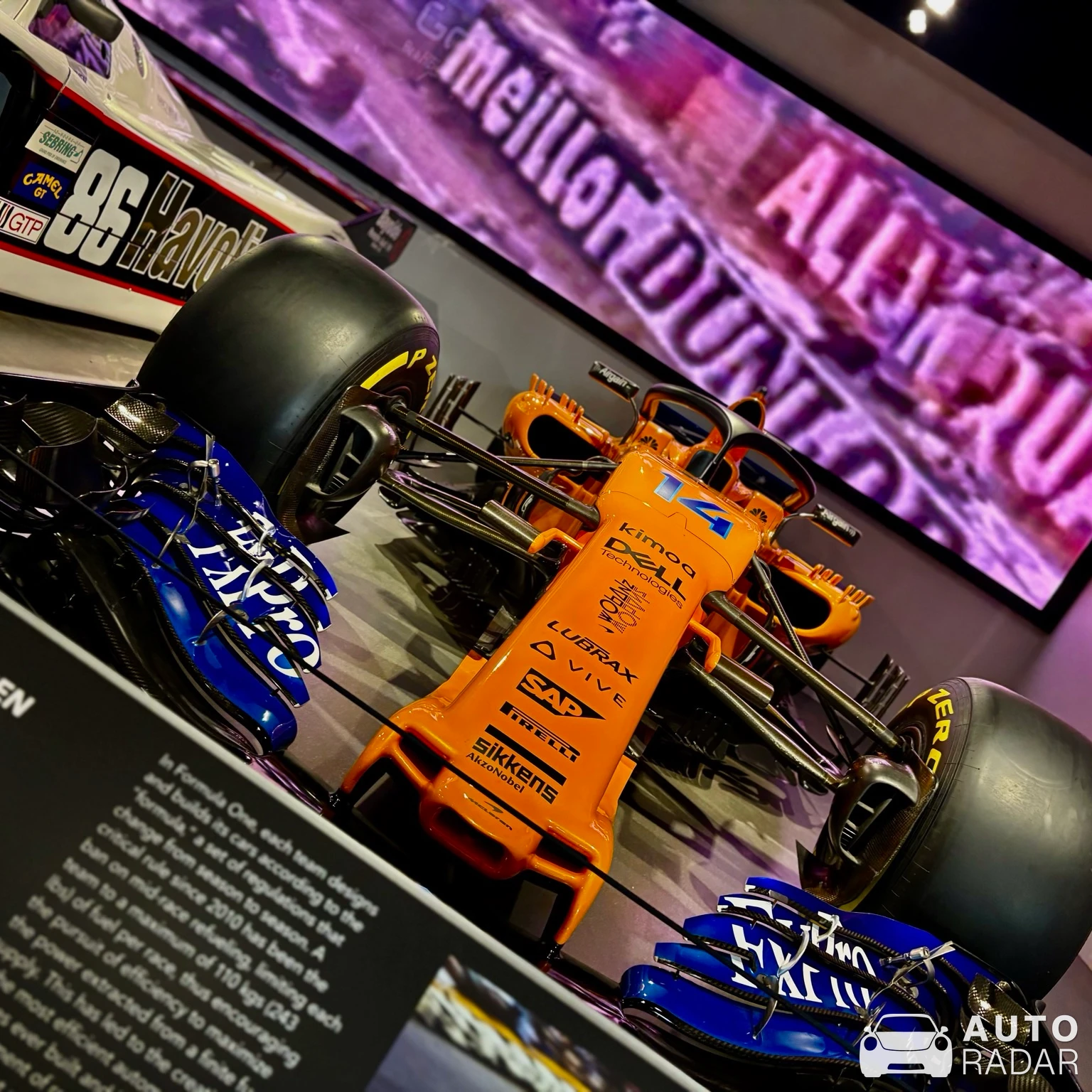 McLaren MCL32 spotted in Los Angeles