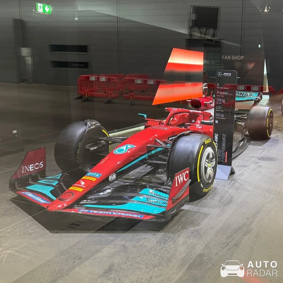 Mercedes-AMG F1 W16 E Performance spotted