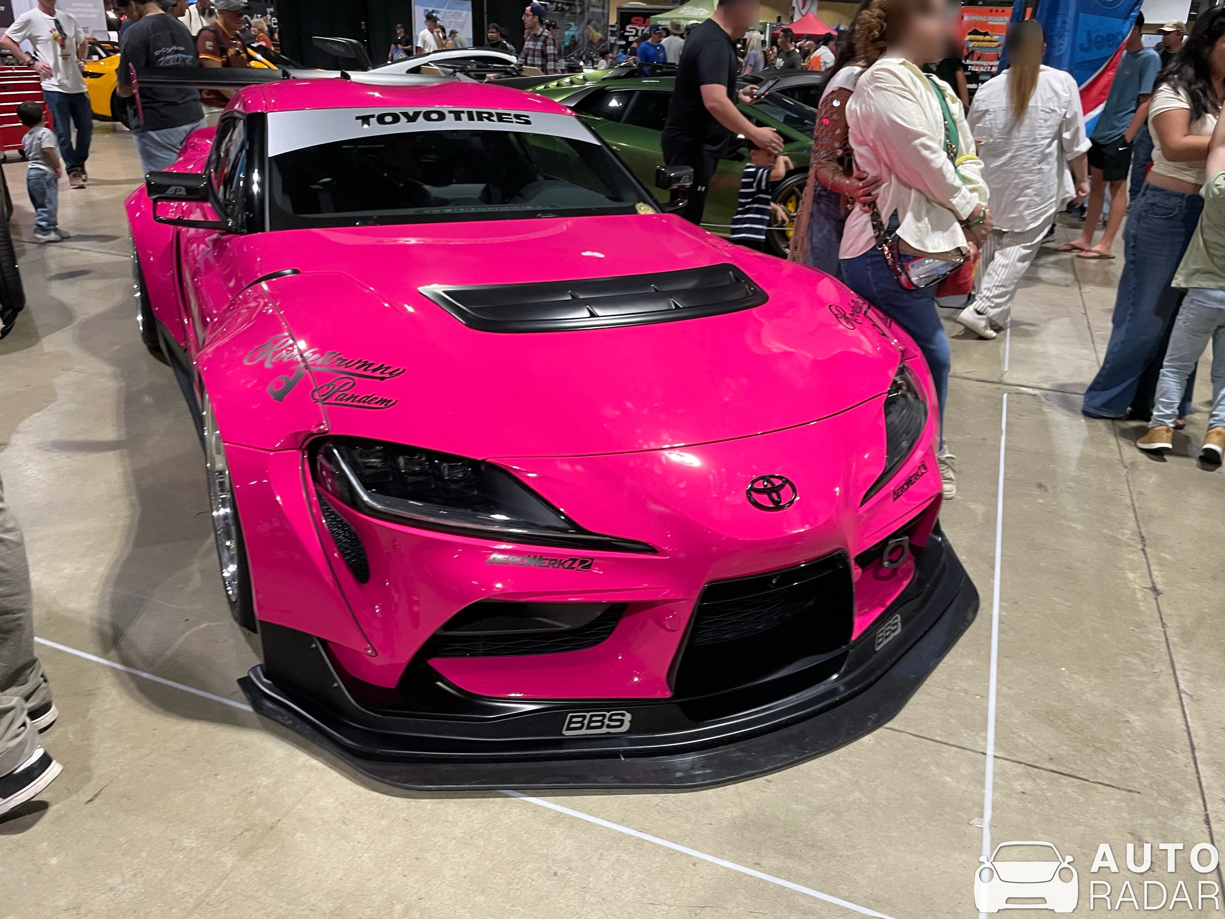 Toyota GR Supra A90 Pandem Widebody spotted in Long Beach