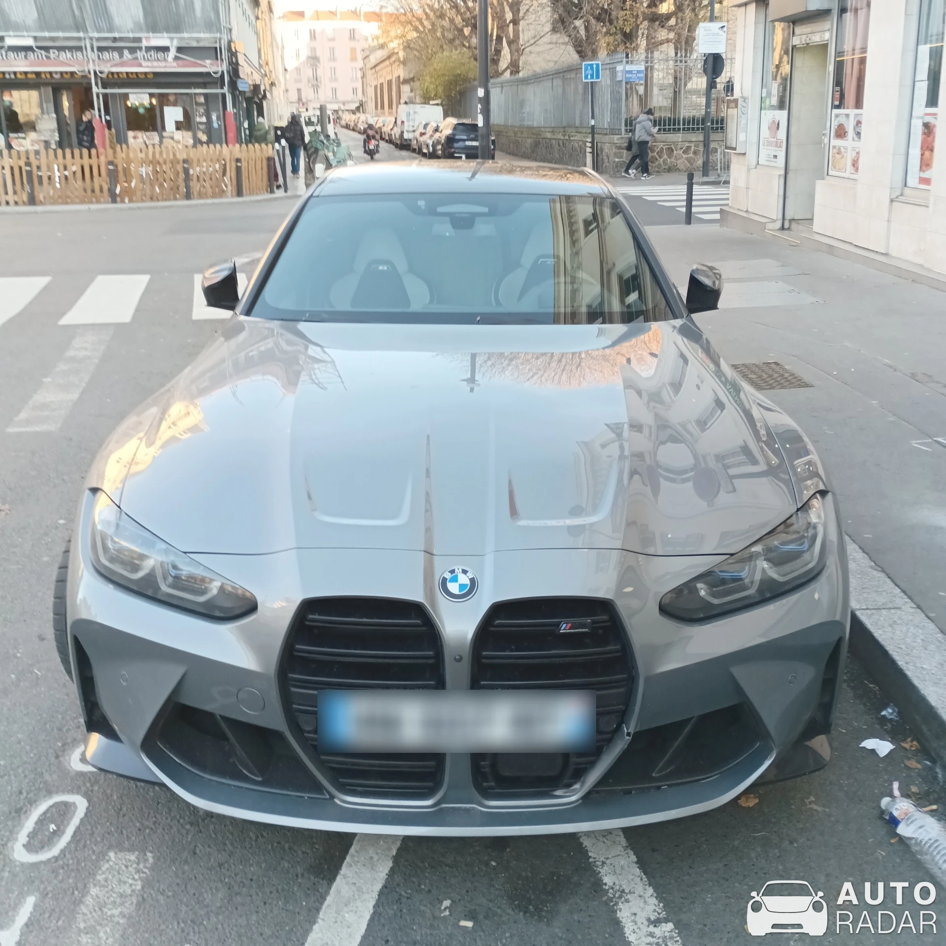 BMW M3 G80 Sedan Competition spotted in Saint-Denis, France