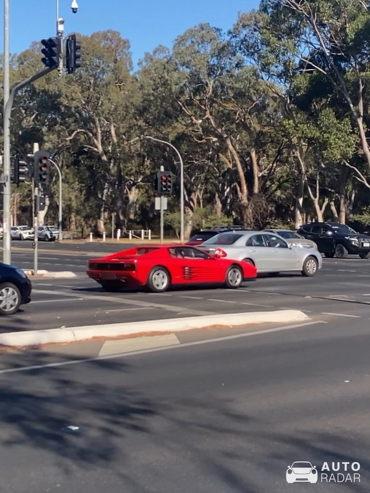 Ferrari Testarossa spotted in Eastwood, Australia