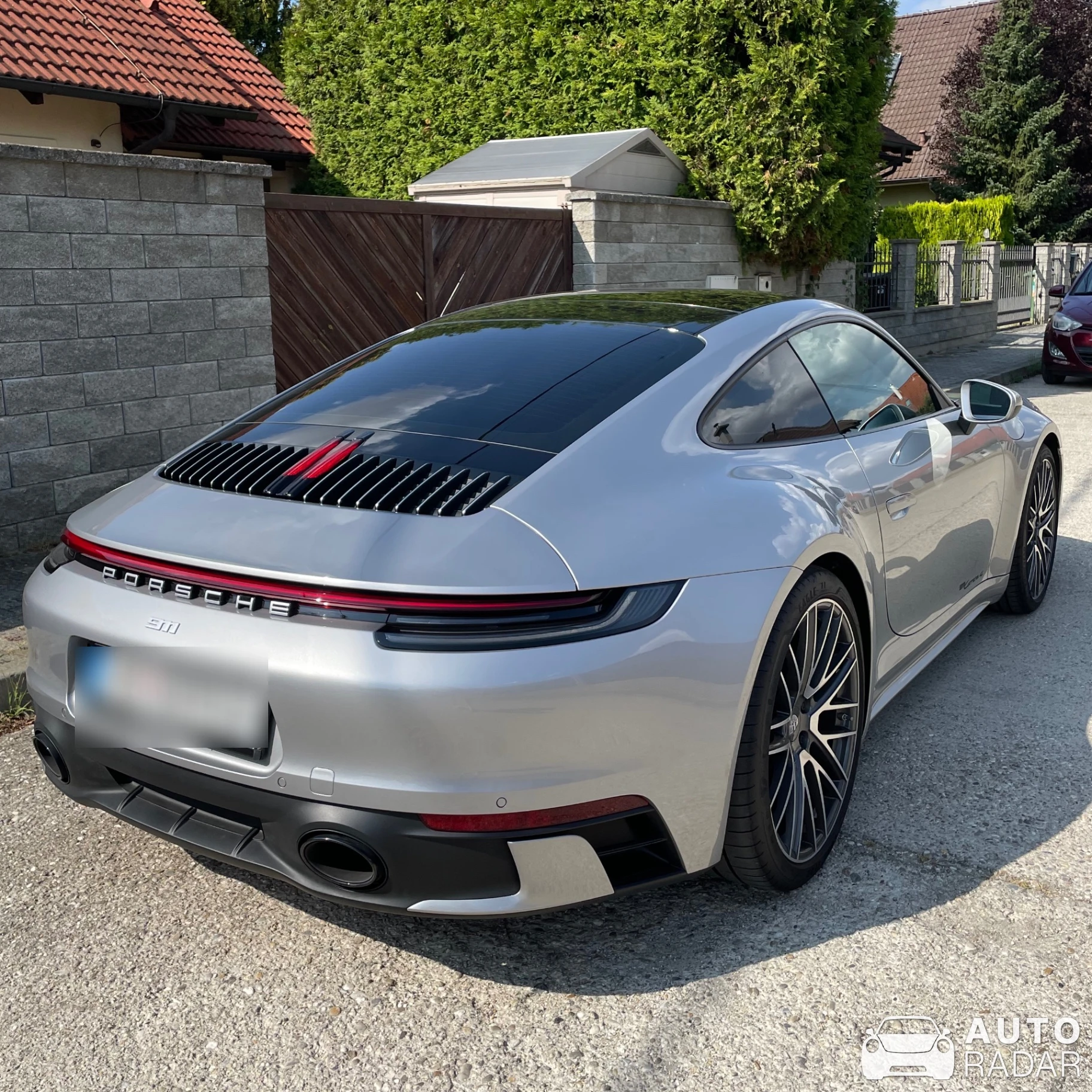 Porsche 992 Carrera 4S MkI spotted in Zálesie, Slovakia