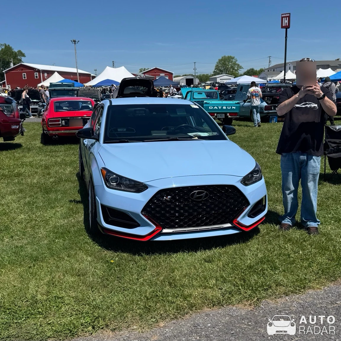 Hyundai Veloster N spotted in Carlisle