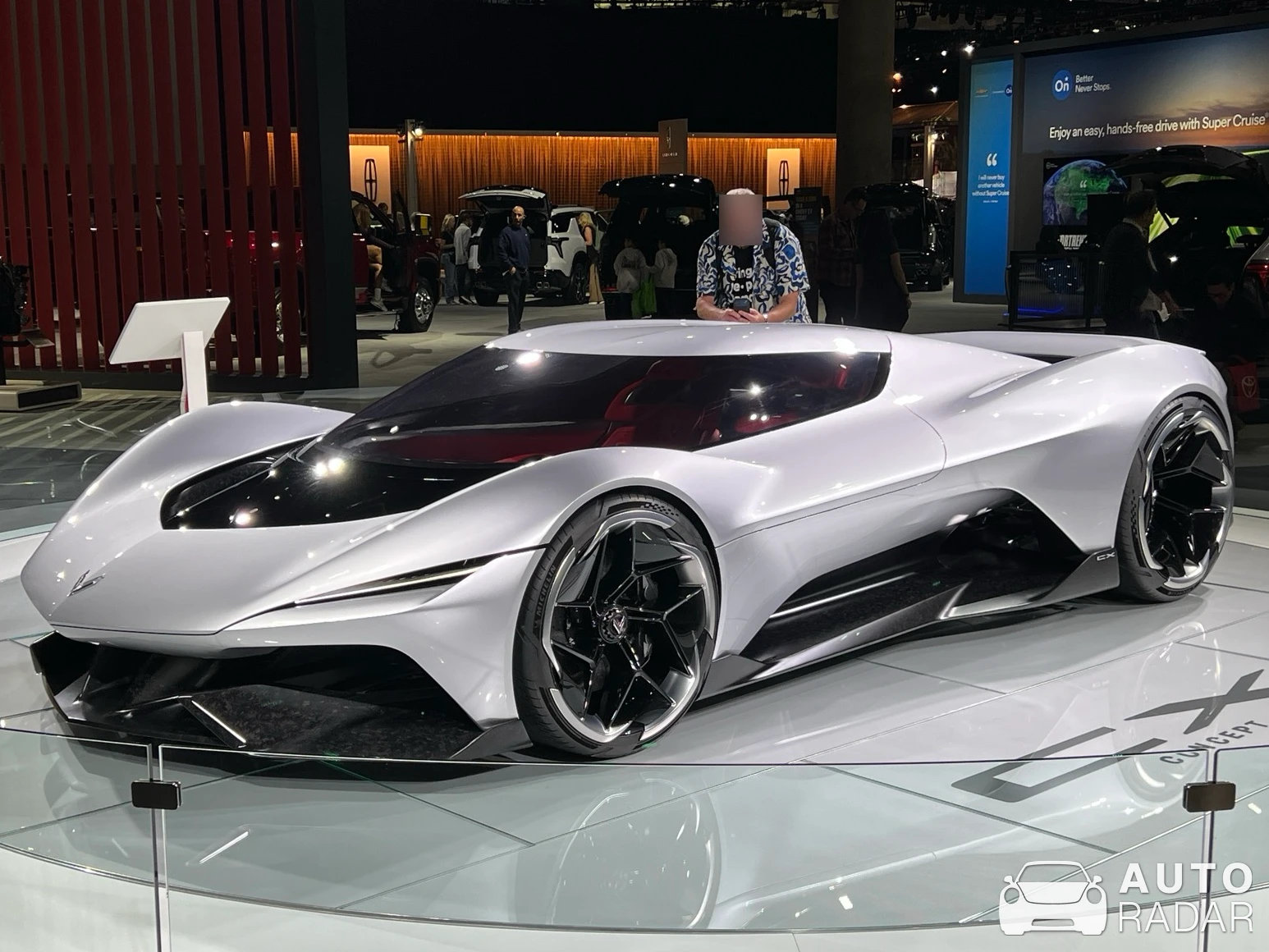 Chevrolet Corvette CX Concept spotted in Los Angeles