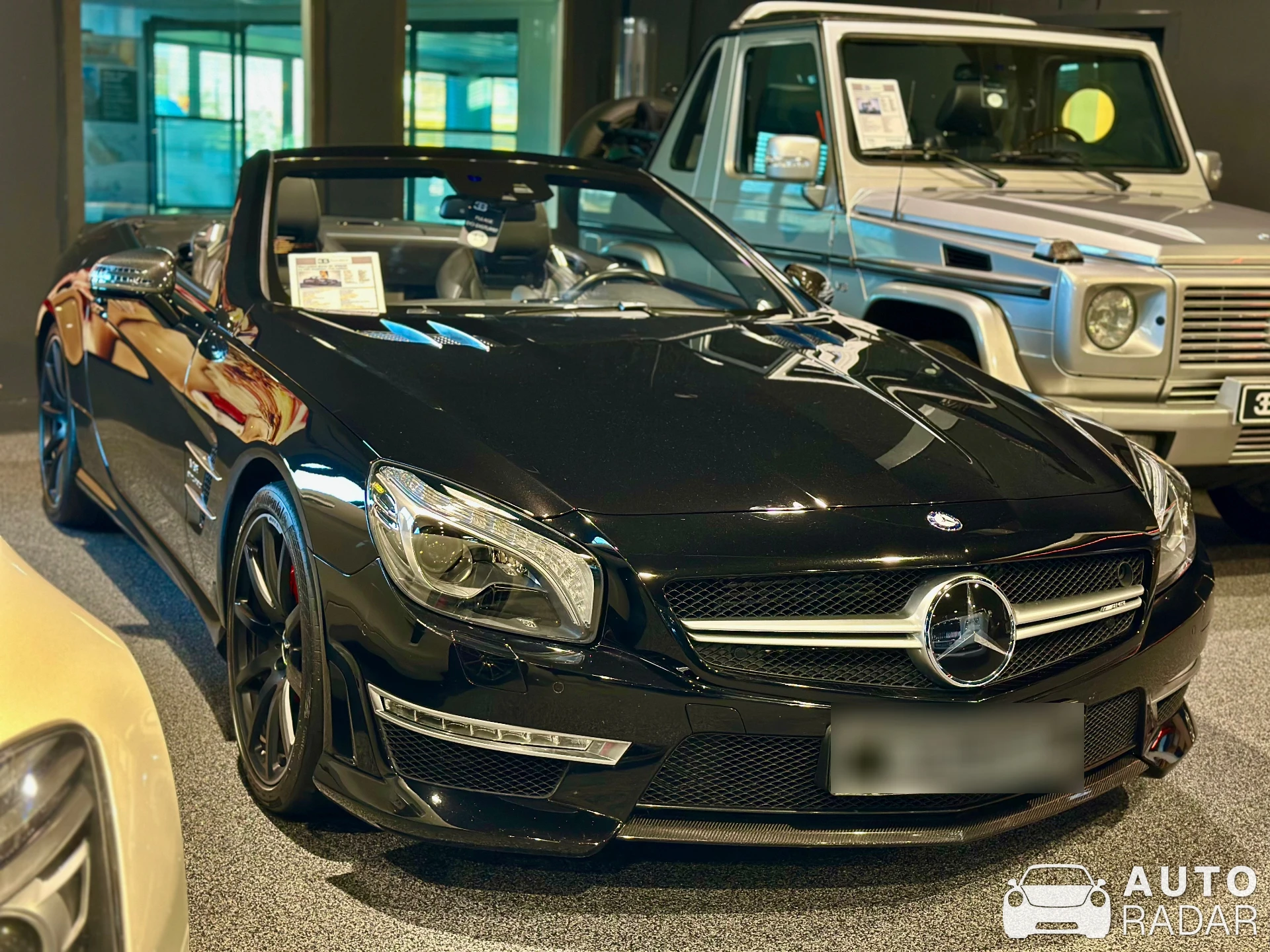Mercedes-Benz SL 63 AMG R231 spotted in Rotterdam, Netherlands