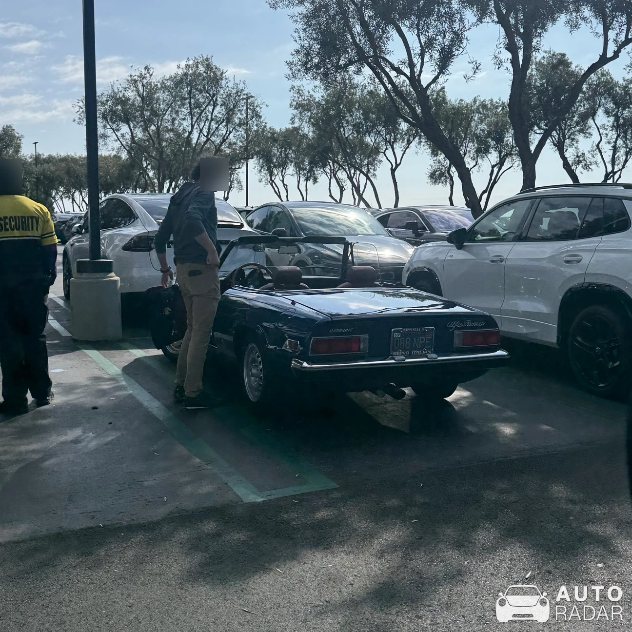 Alfa Romeo Spider Series 2 Duetto spotted in Newport Beach