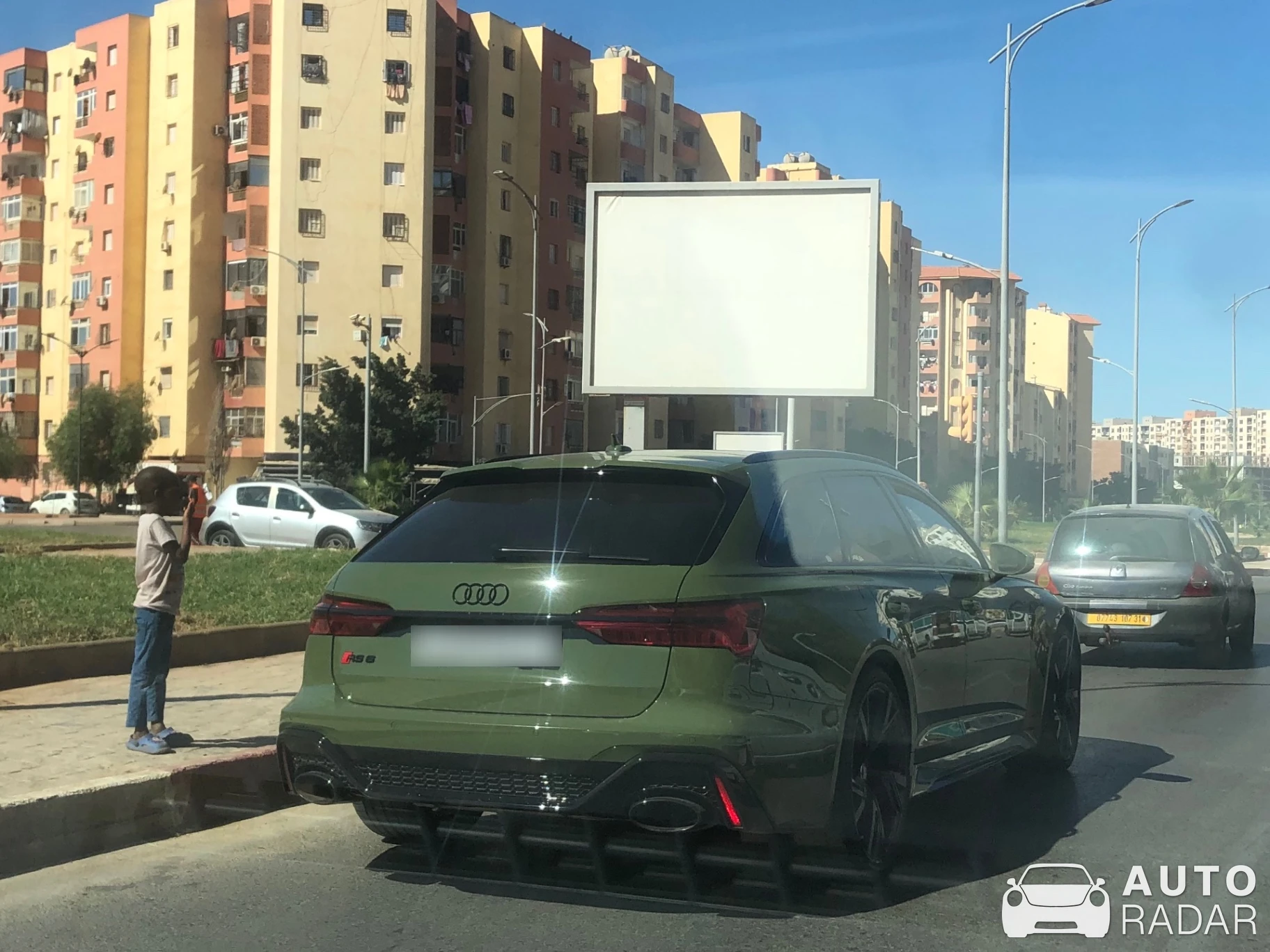 Audi RS6 Avant C8 spotted in Bir El Djir, Algeria
