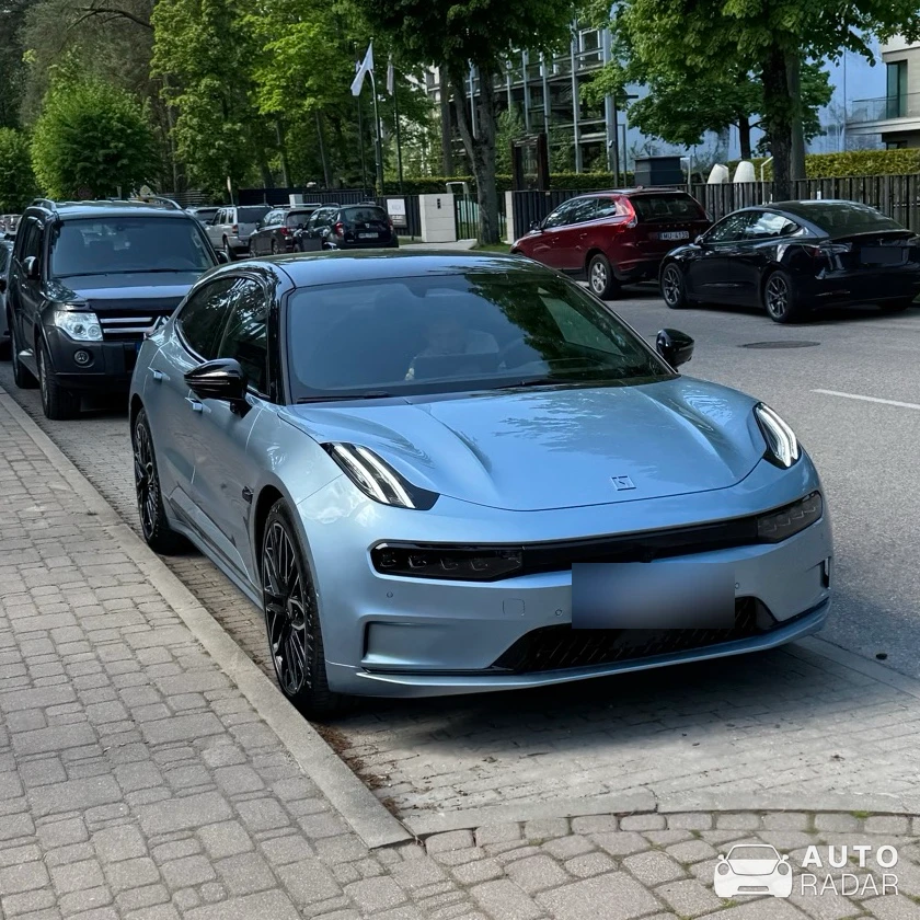 Zeekr 001 spotted in Jūrmala, Latvia
