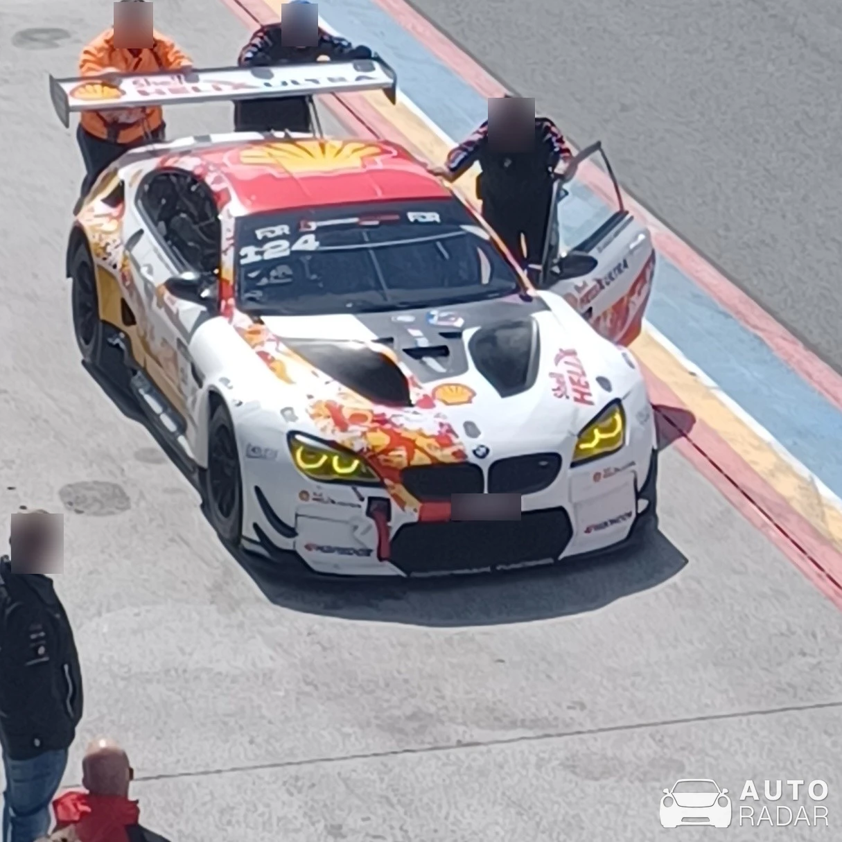 BMW M6 F13 GT3 spotted in Zandvoort