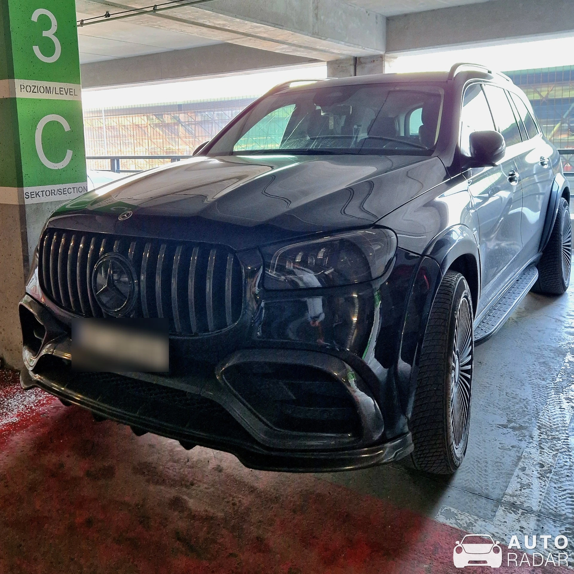 Mercedes-AMG GLS 63 X167 spotted in Balice, Poland