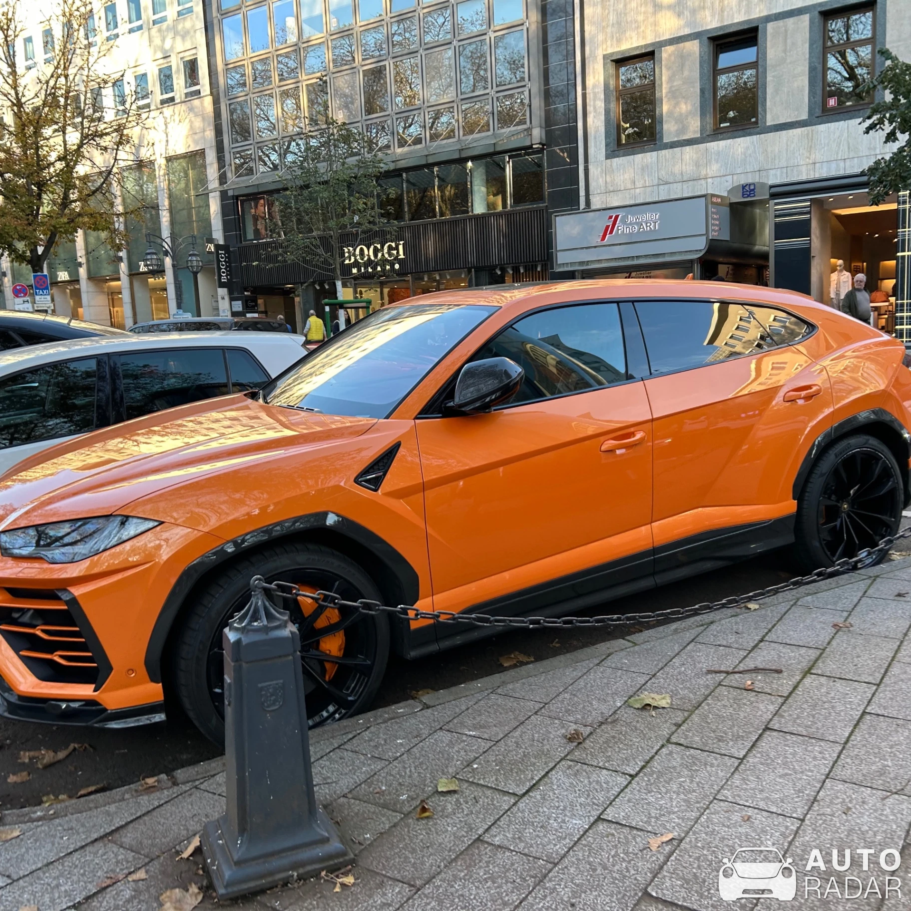 Lamborghini Urus S spotted in Düsseldorf, Deutschland