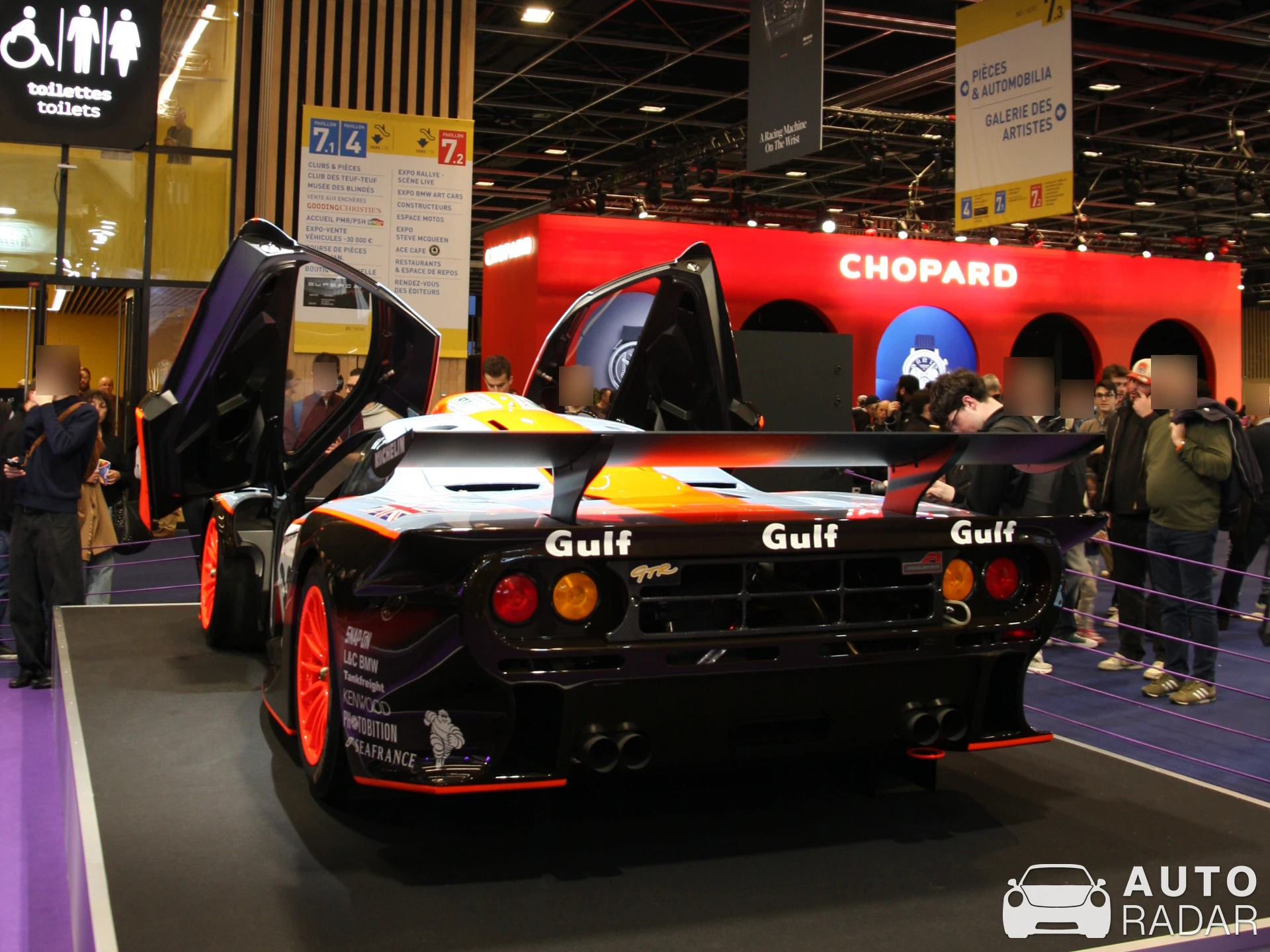 McLaren F1 GTR Longtail spotted in Paris, France