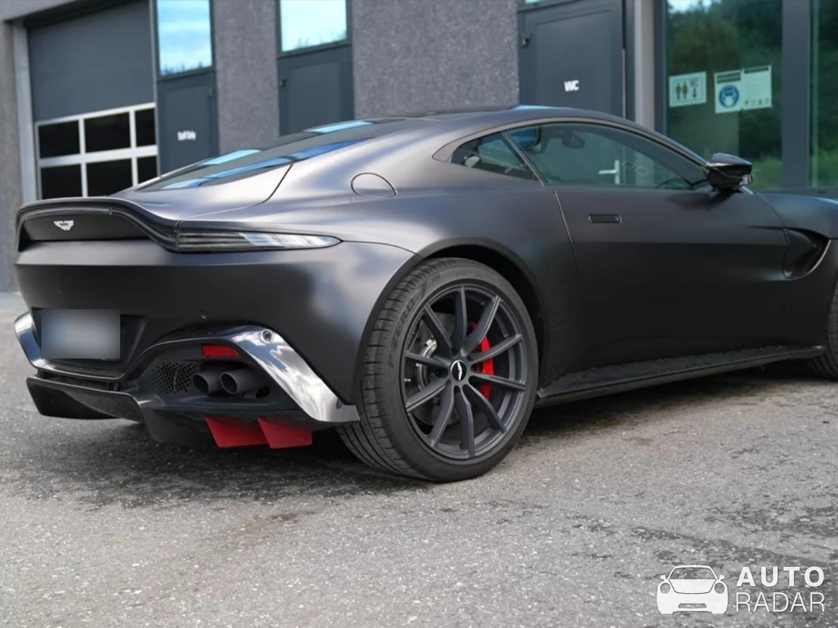 Aston Martin V8 Vantage Formula 1 Edition spotted in Meppen, Germany
