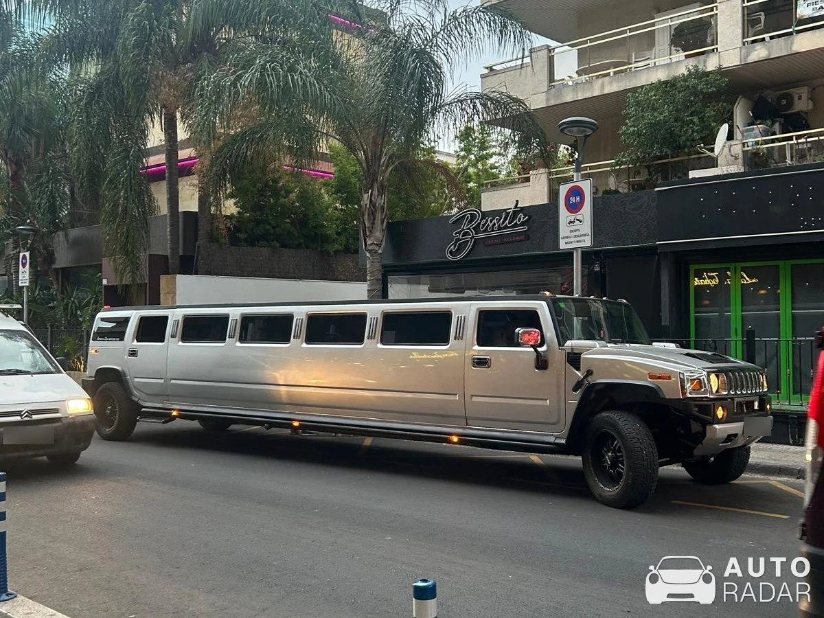 Hummer H2 Limousine spotted in London, United Kingdom