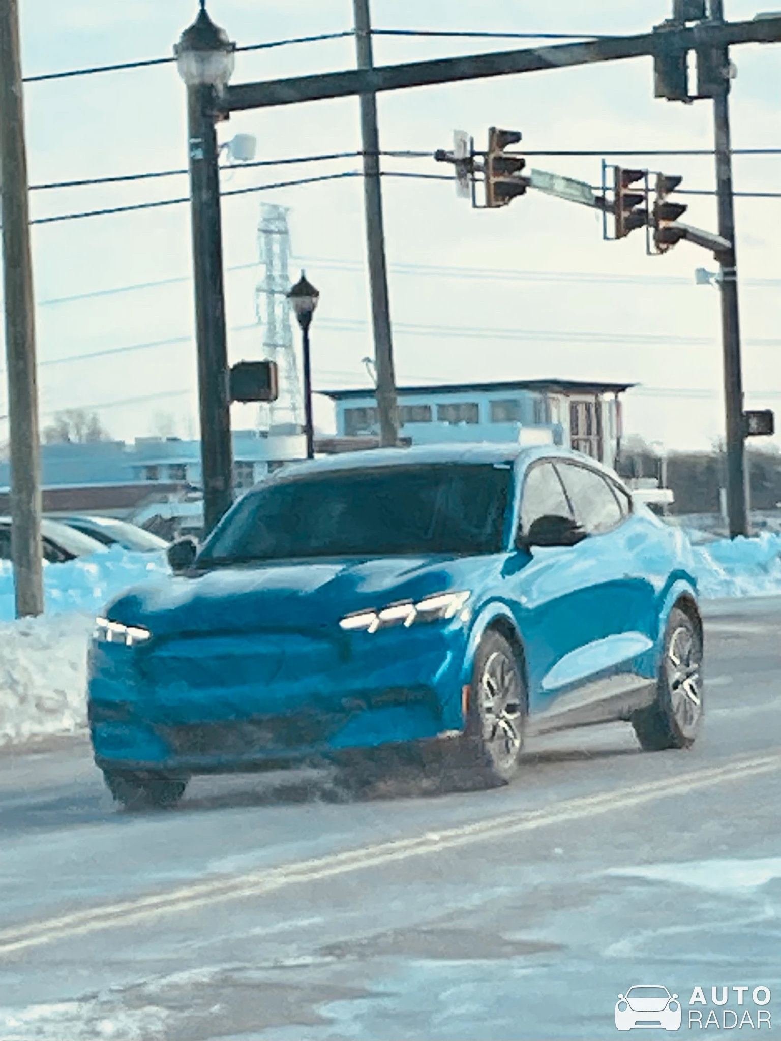 Ford Mustang Mach-E spotted in Mason, United States