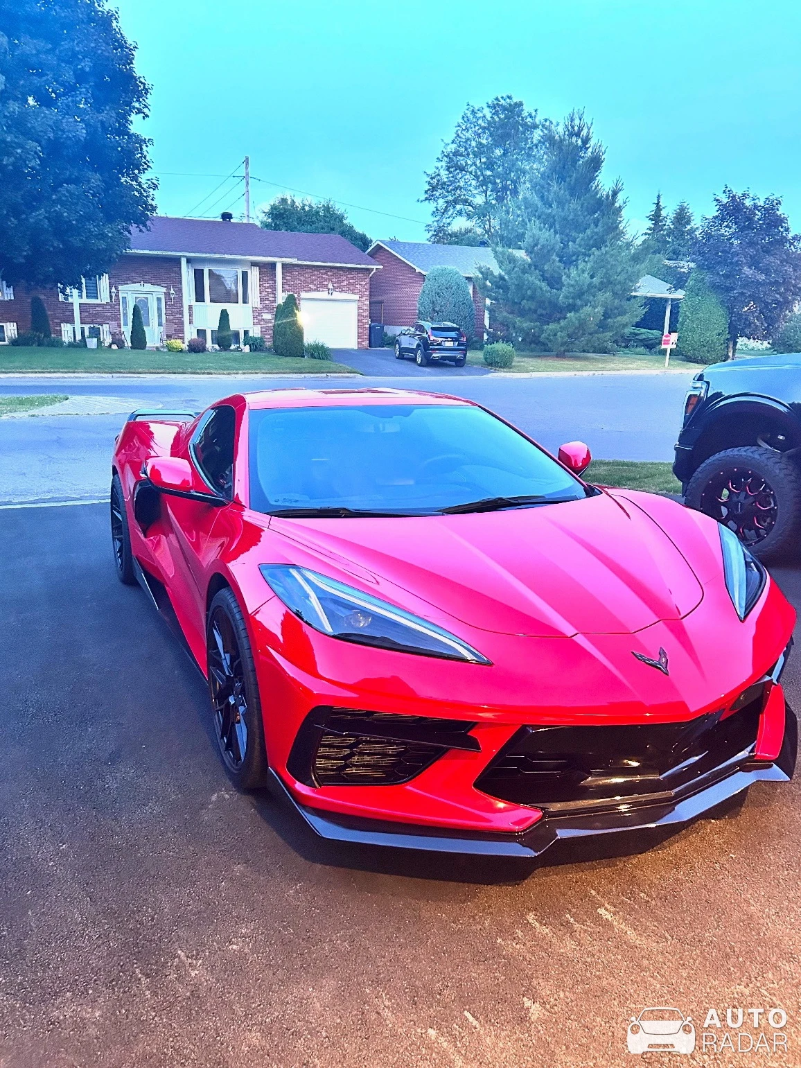 Chevrolet Corvette C8 Stingray spotted in Chambly, Canada