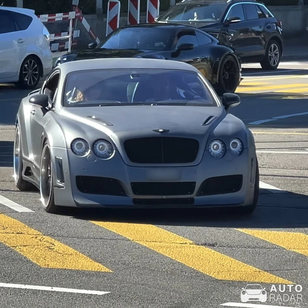 Bentley Continental GT Mansory spotted in Zürich