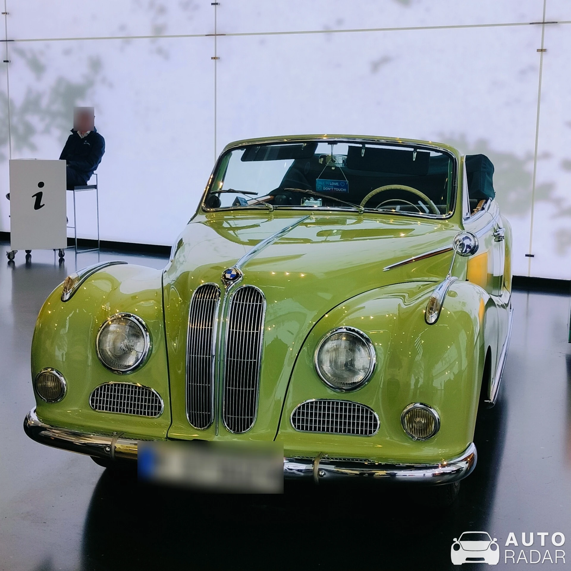 BMW 502 spotted in München