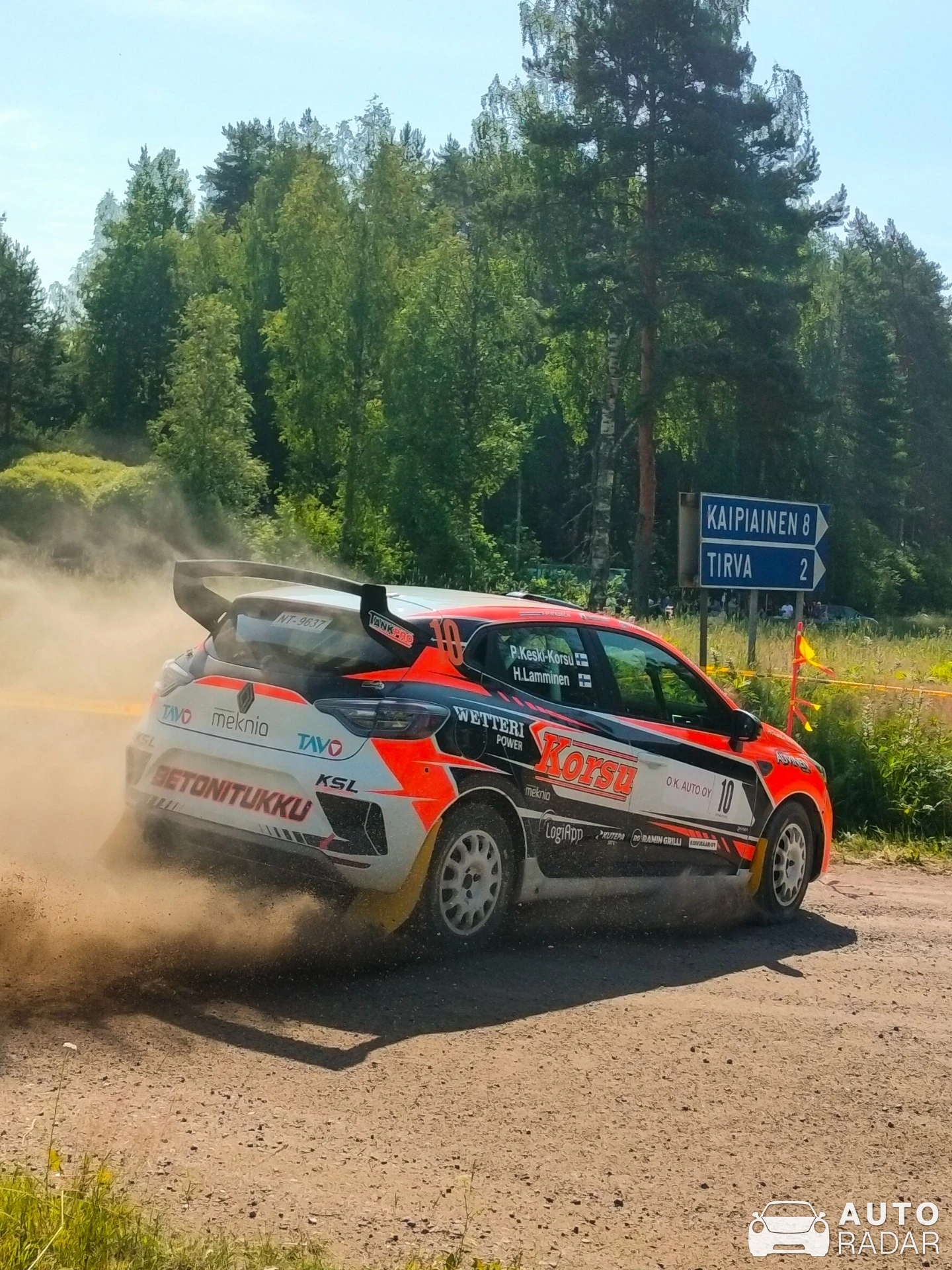 Renault Clio Rally3 spotted