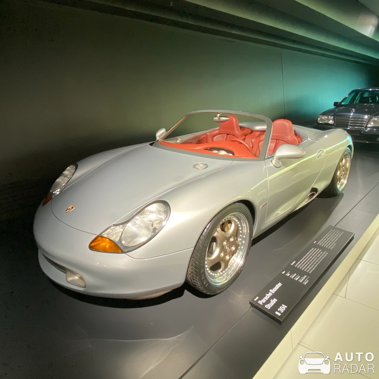 Porsche Boxter Studie spotted in Stuttgart