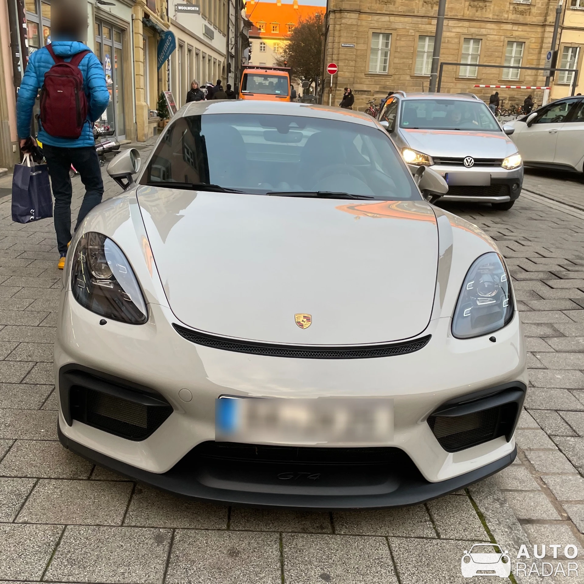 Porsche 718 Cayman GT4 spotted in Bamberg, Germany