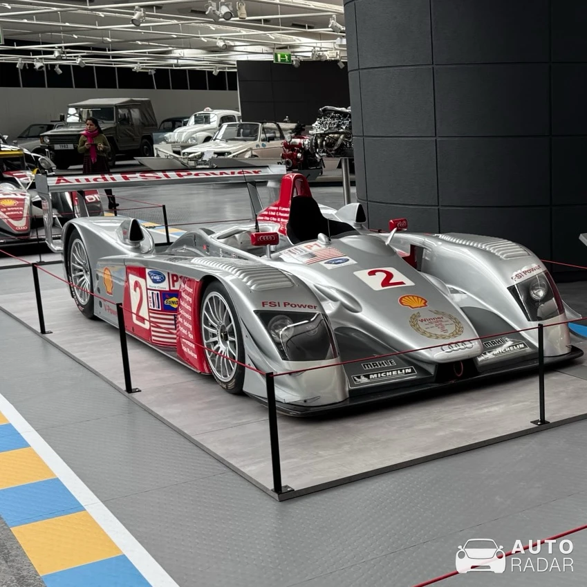 Audi R8 LMP spotted in Wolfsburg