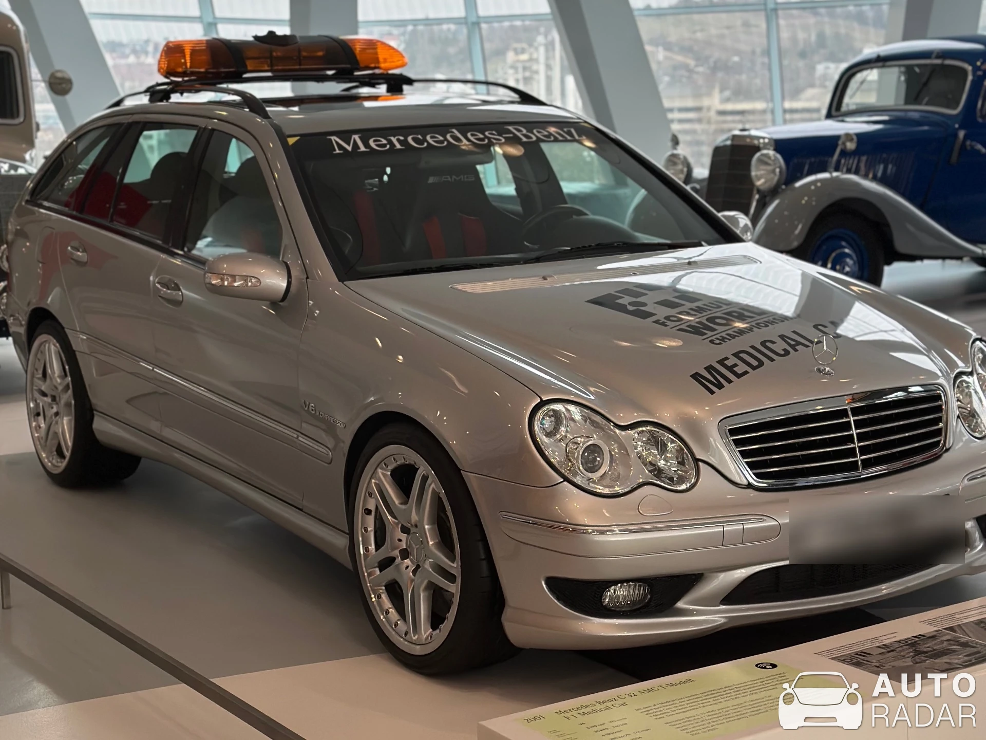 Mercedes-Benz C 32 AMG F1 Medical Car spotted in Stuttgart