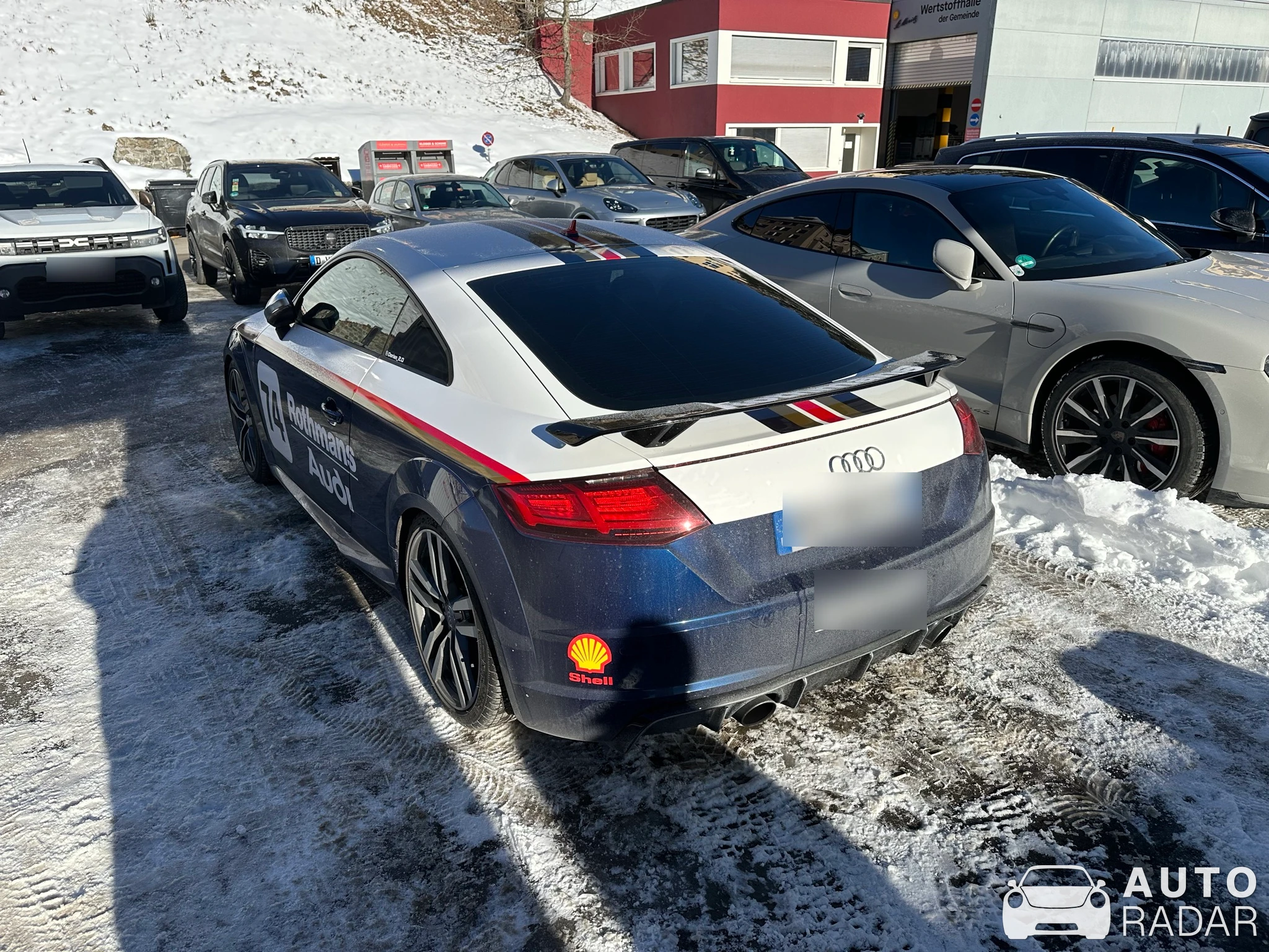 Audi TT-RS 8S 40 Years of Quattro spotted in Sankt Moritz
