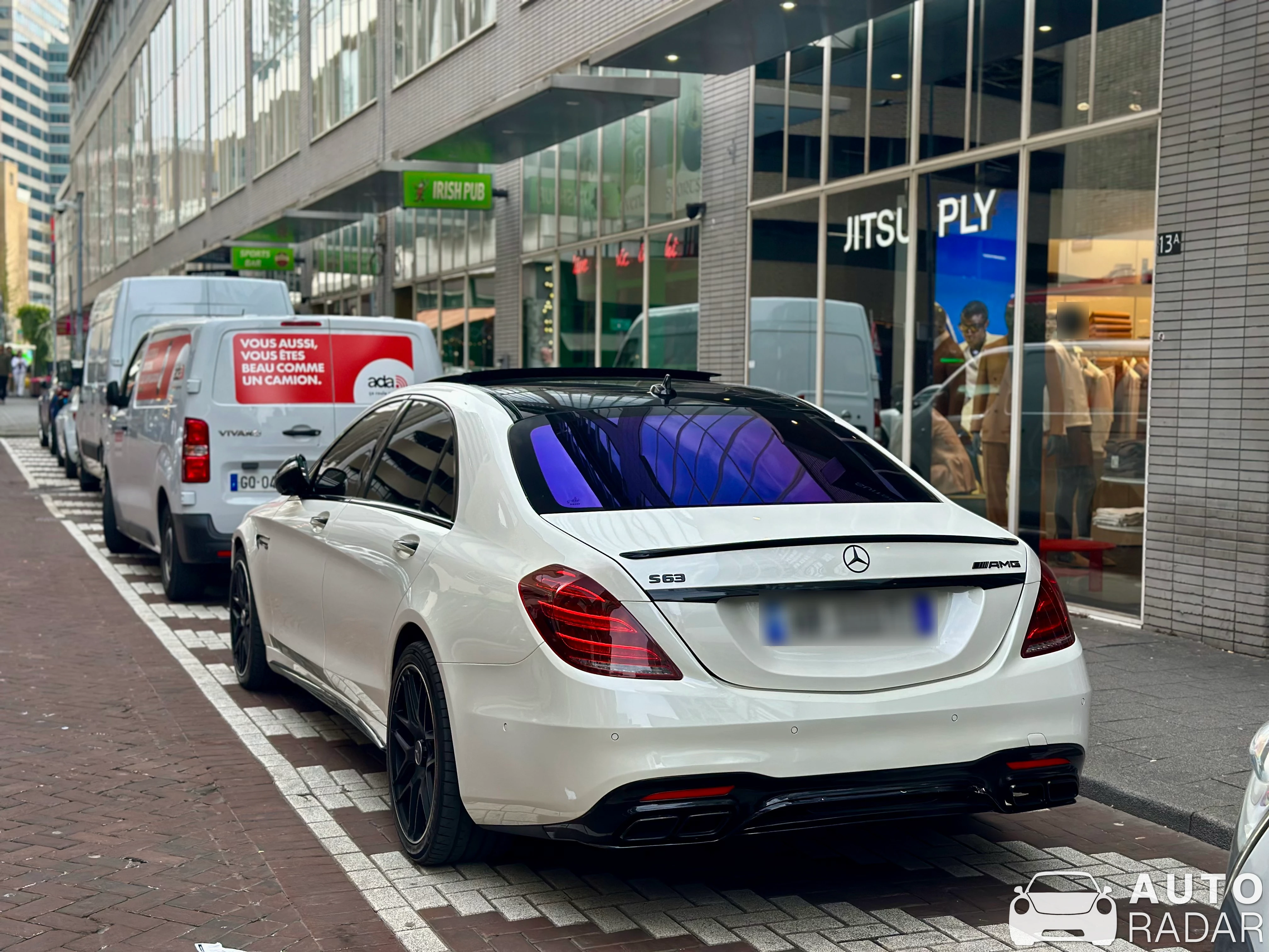 Mercedes-AMG Renntech S 63 V222 2017 spotted in Rotterdam