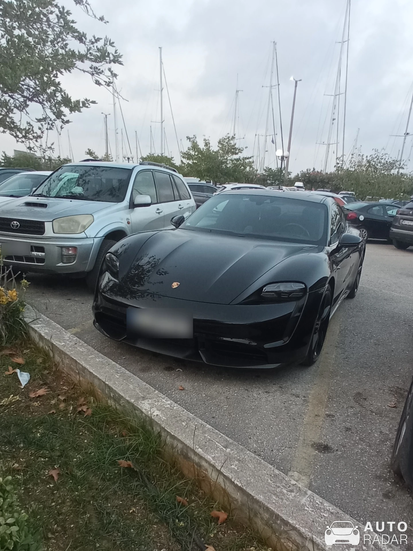 Porsche Taycan Turbo S spotted in Preveza
