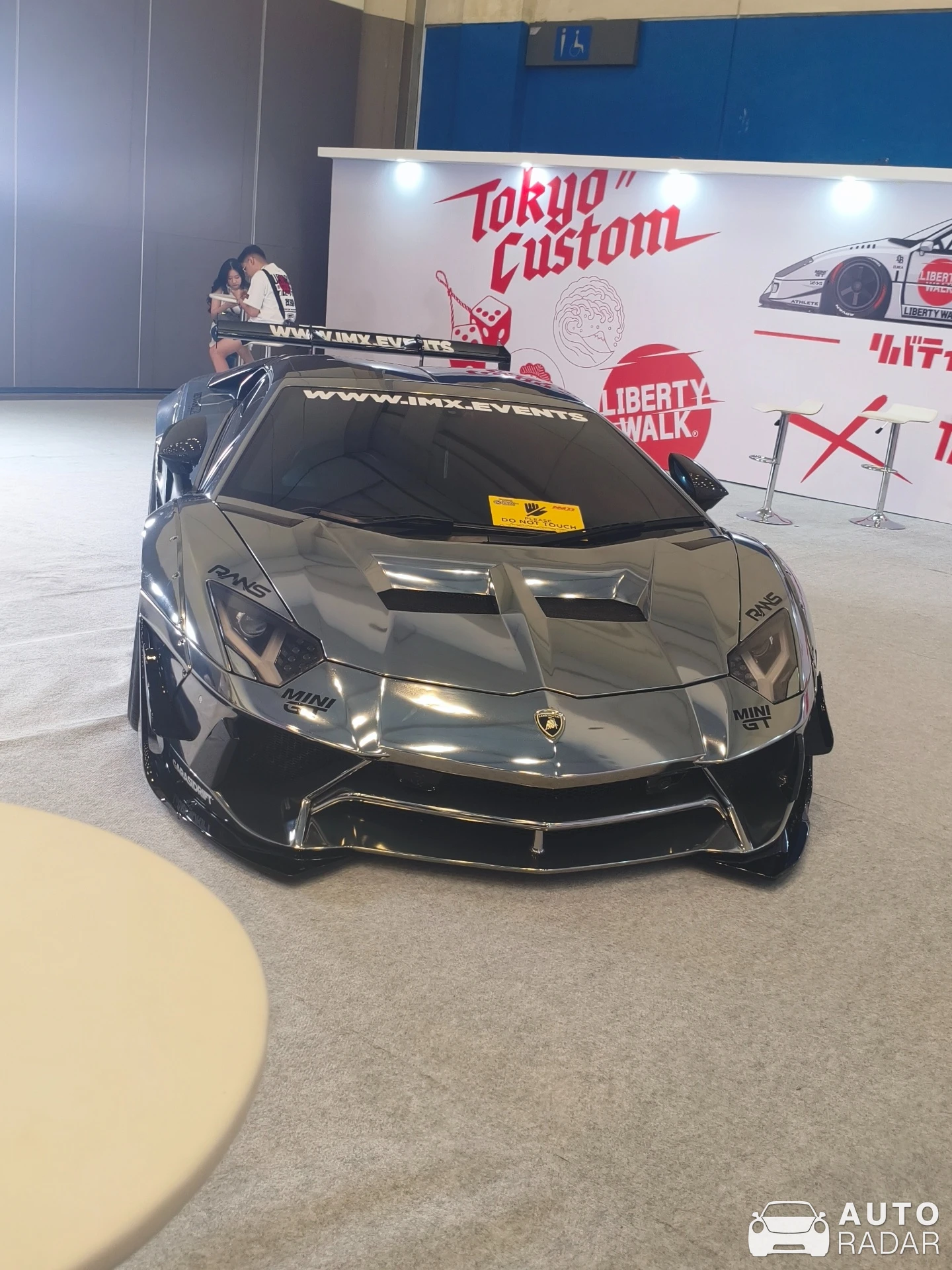 Lamborghini Aventador LP700-4 Roadster Liberty Walk LB Performance Wide Body spotted in Tangerang