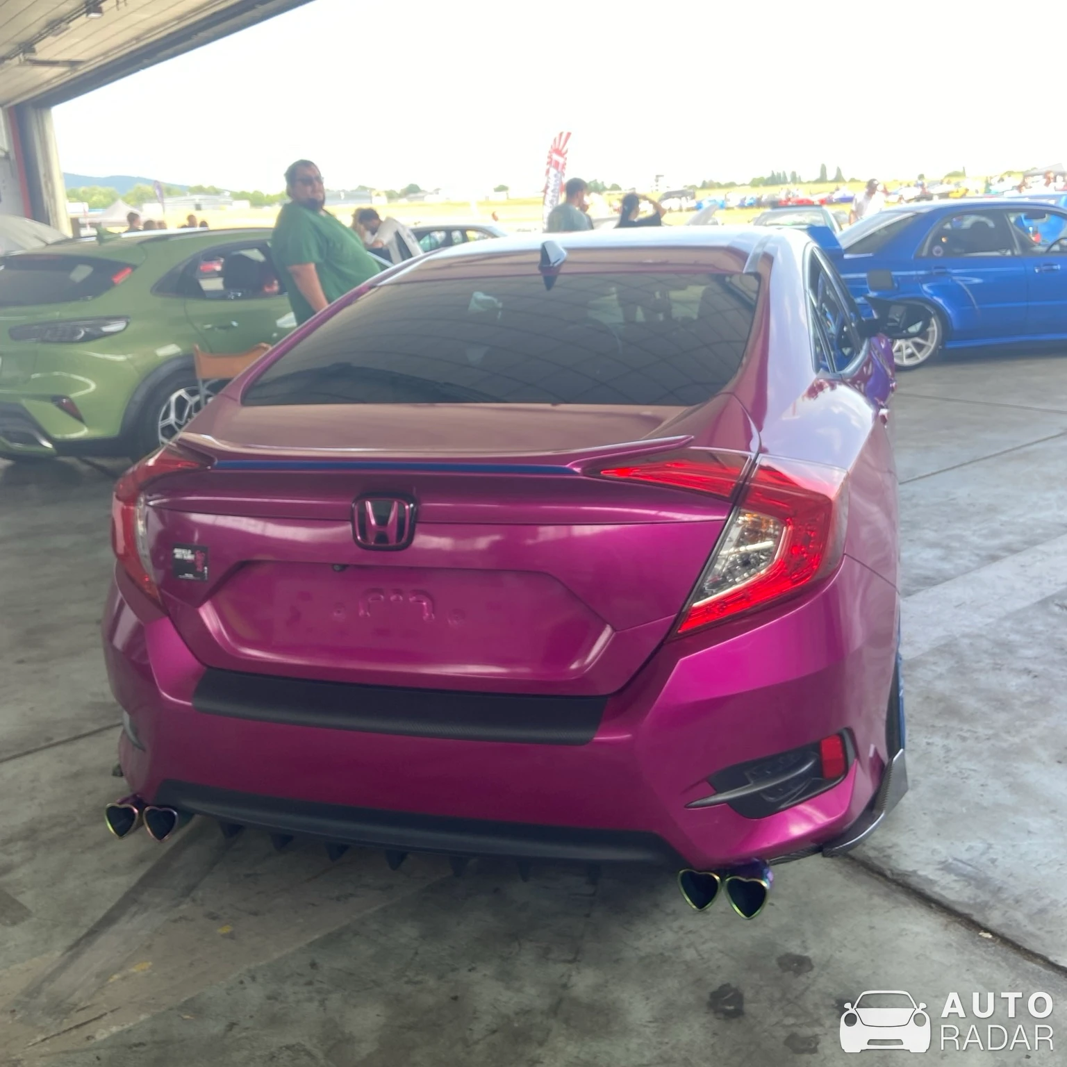 Honda Civic Sedan 2017 spotted in Mendig