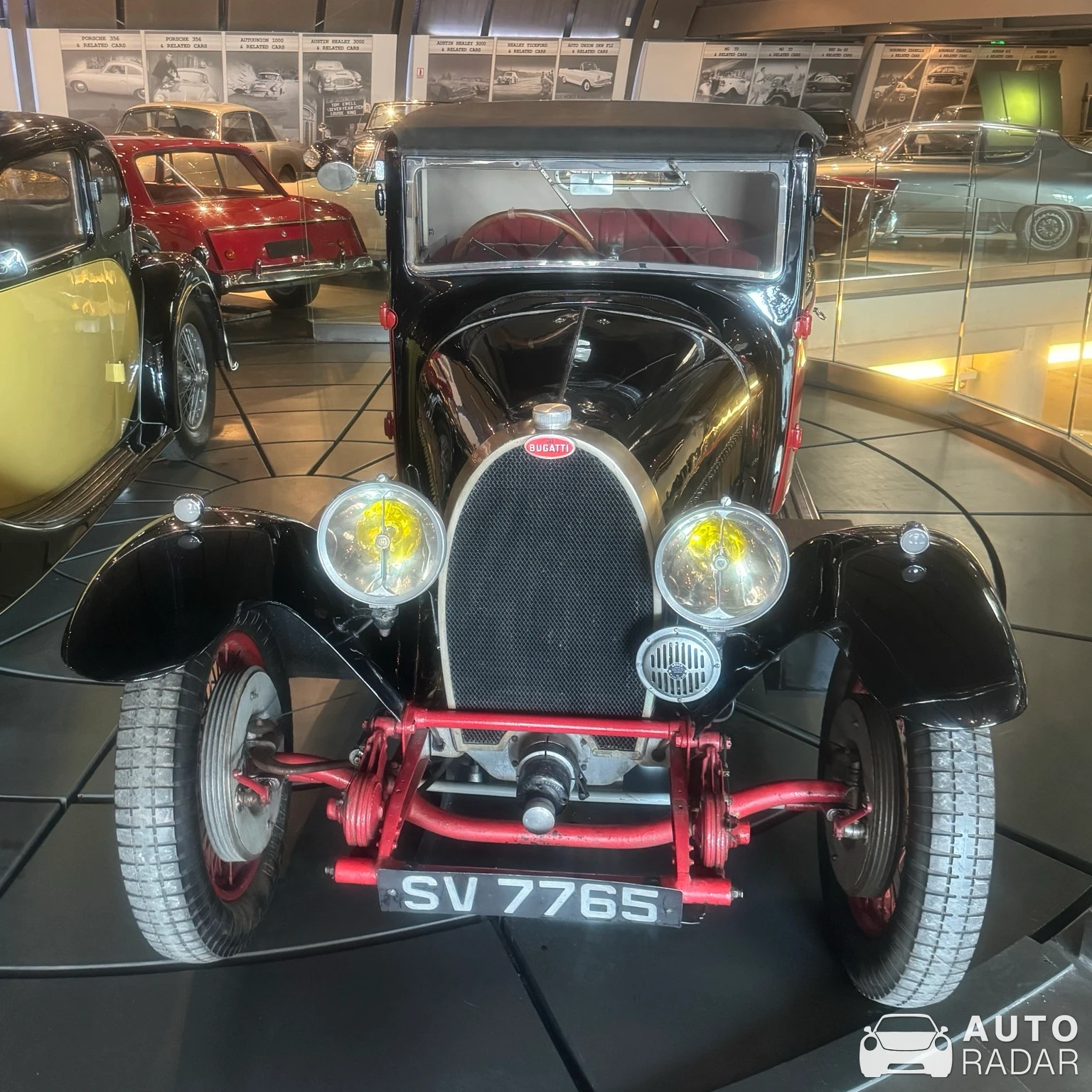 Bugatti Type 44 Drophead Coupé spotted in Athina