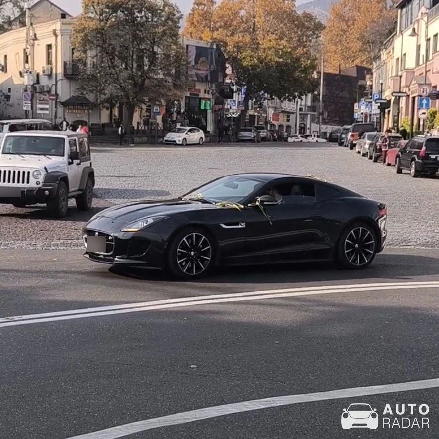 Jaguar F-Type R Coupé 2017 spotted in Tbilisi