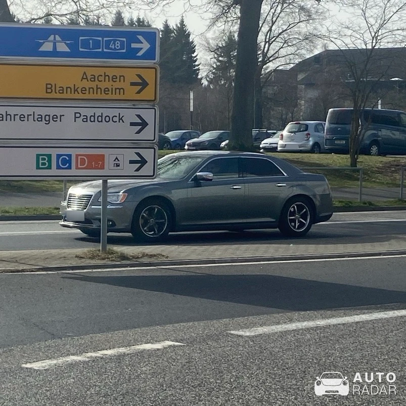 Lancia Thema spotted in Nürburg