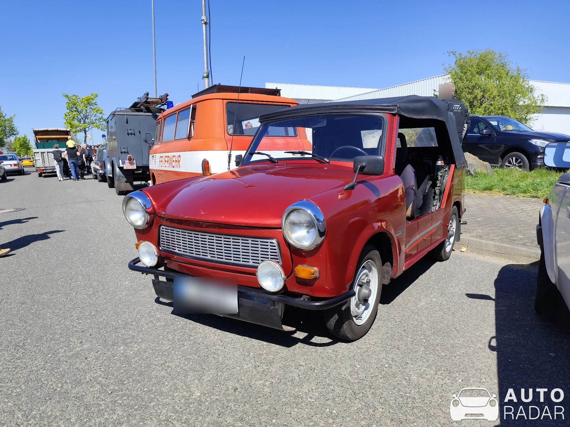 Trabant 601 Tramp spotted in Hartmannsdorf