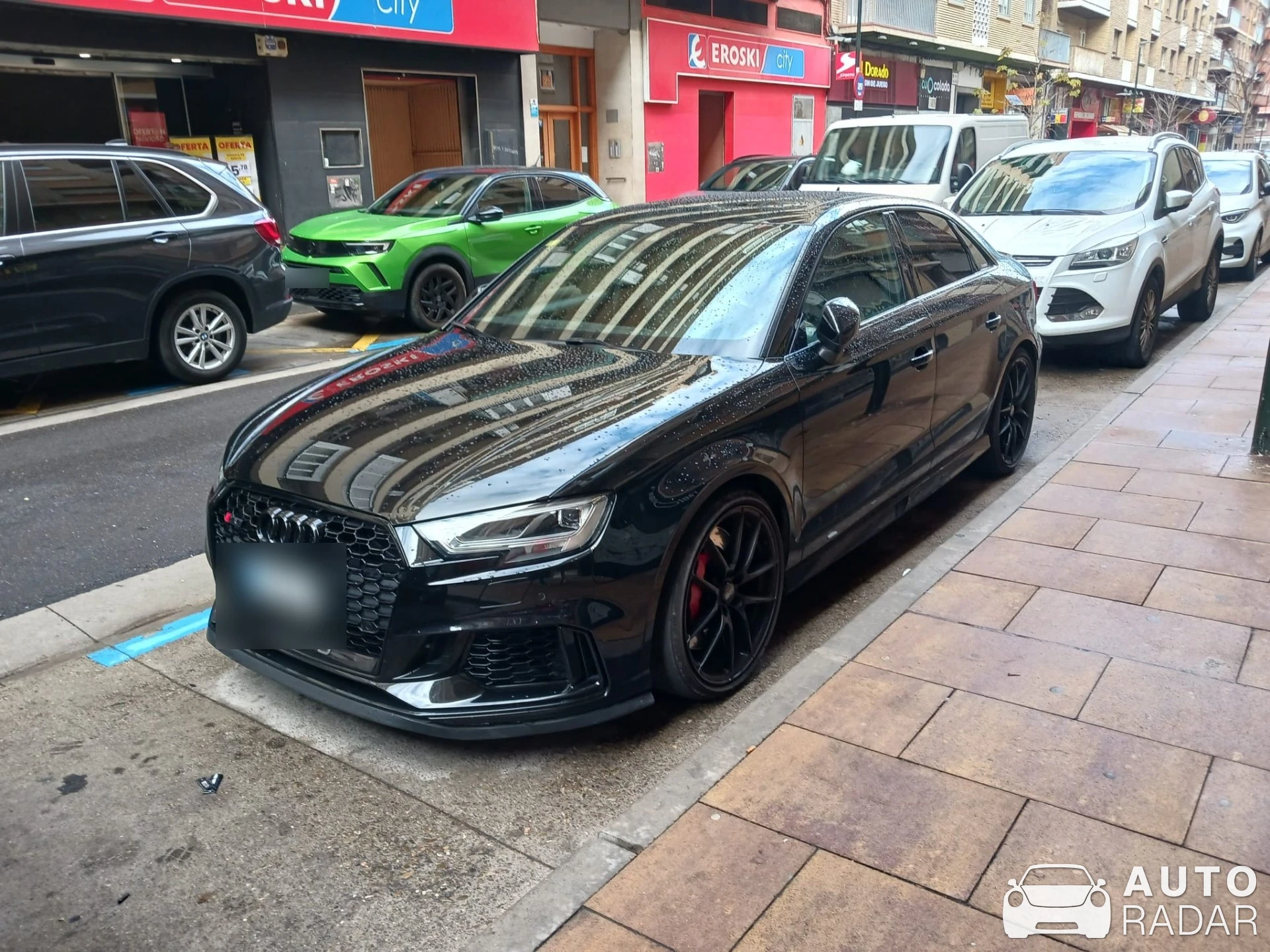 Audi RS3 Sedan 8V spotted in Zaragoza, España