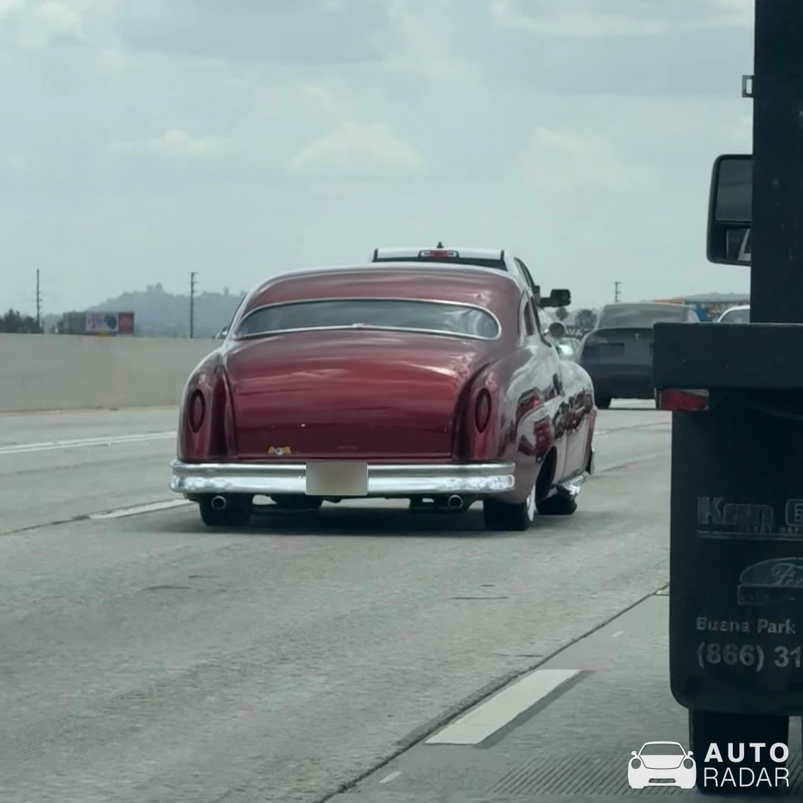 Mercury Eight spotted in Irwindale