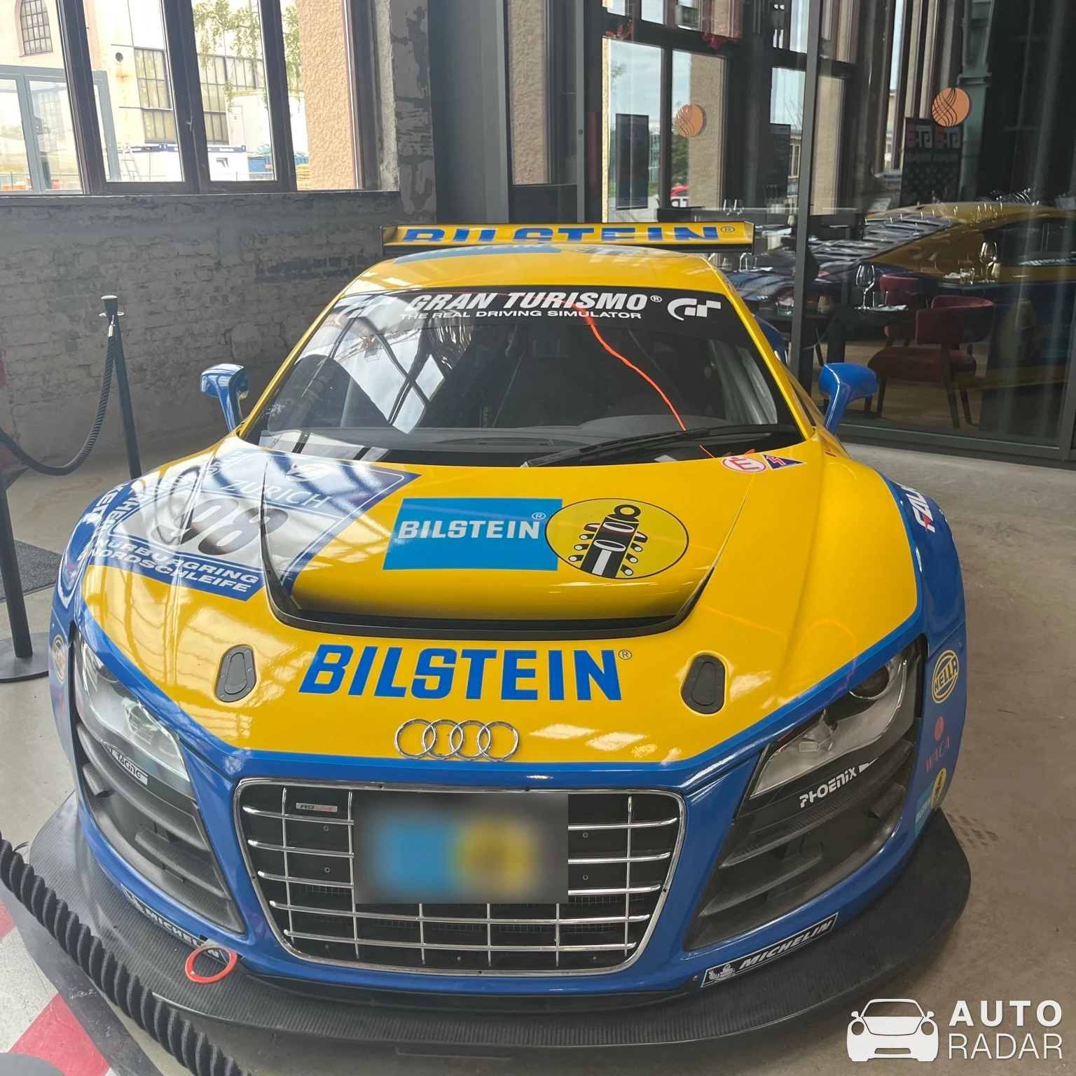 Audi R8 LMS ultra spotted in München