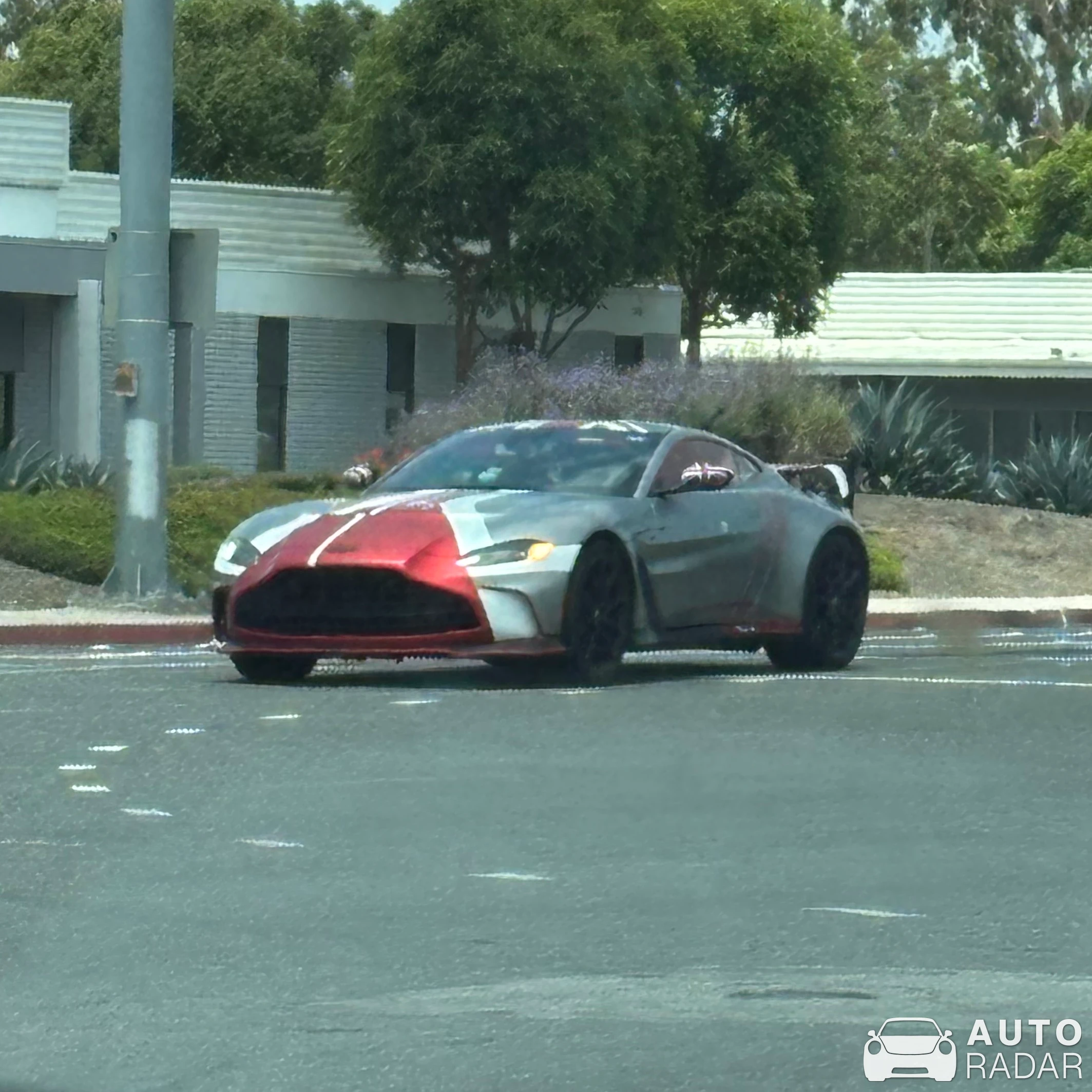 Aston Martin V12 Vantage 2023 spotted in Costa Mesa