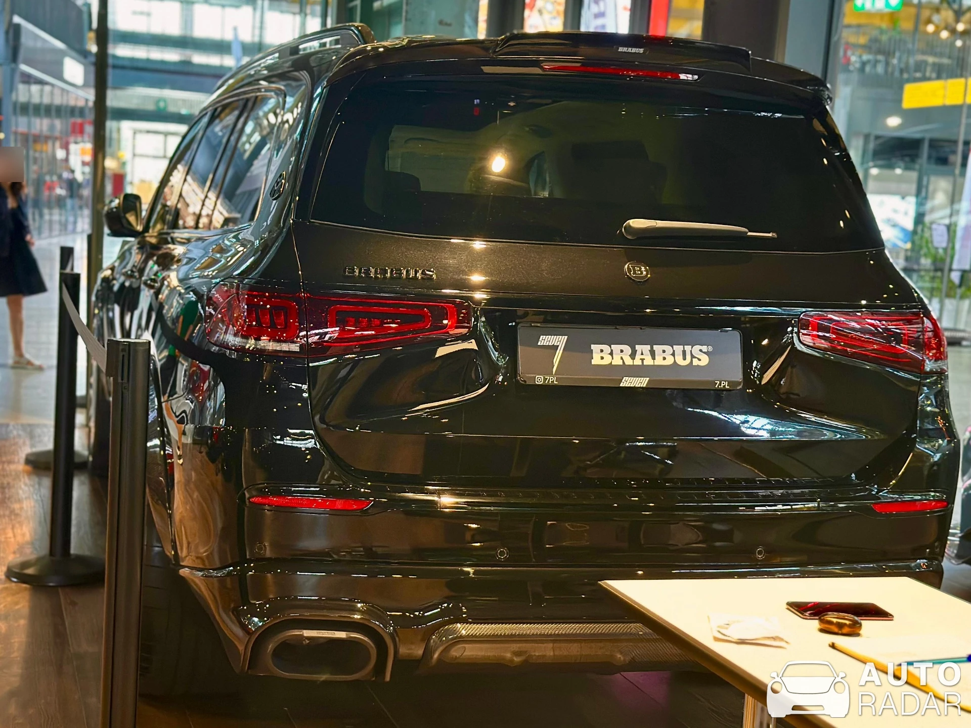 Mercedes-Maybach Brabus GLS 800 spotted in München