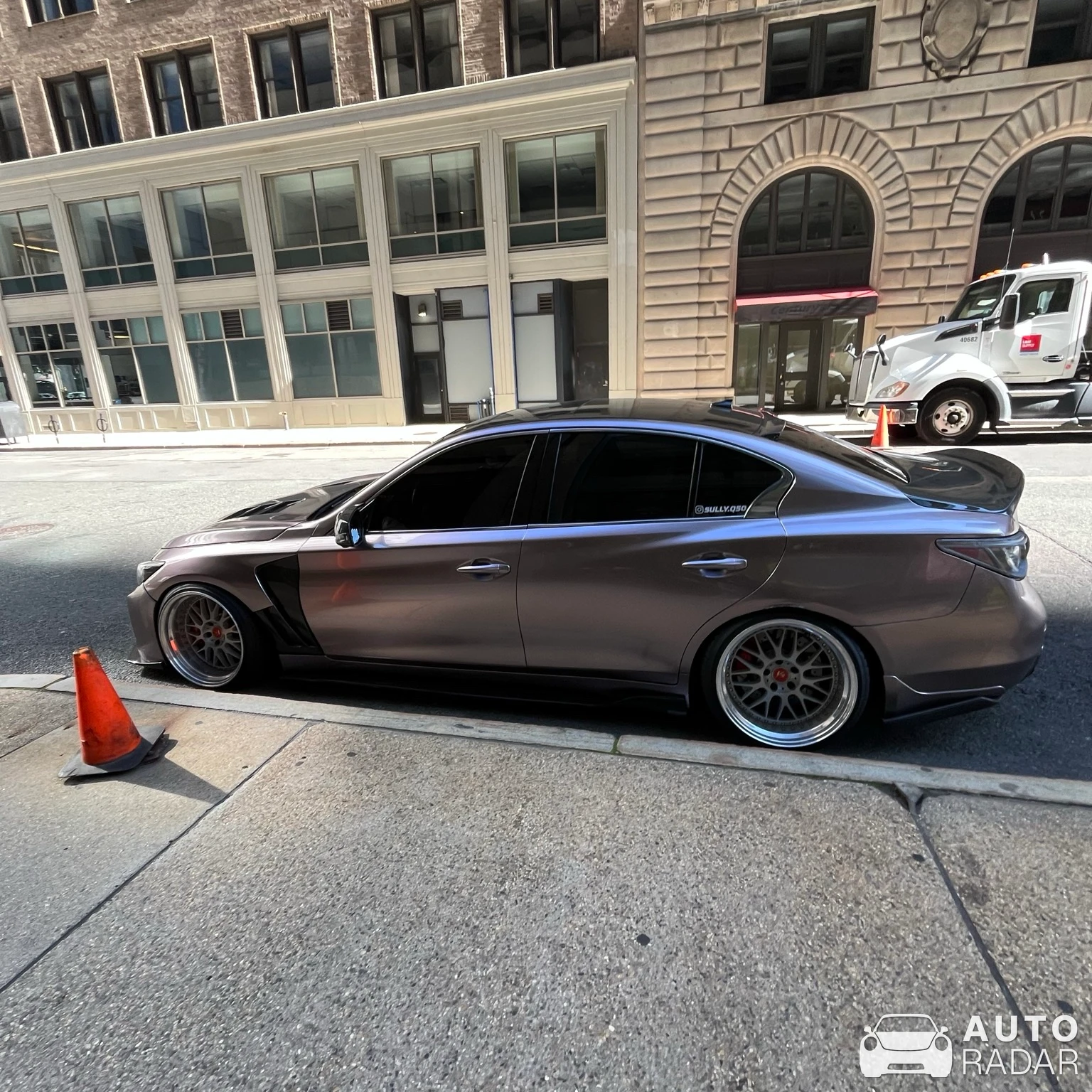 Infiniti Q30 spotted in Boston