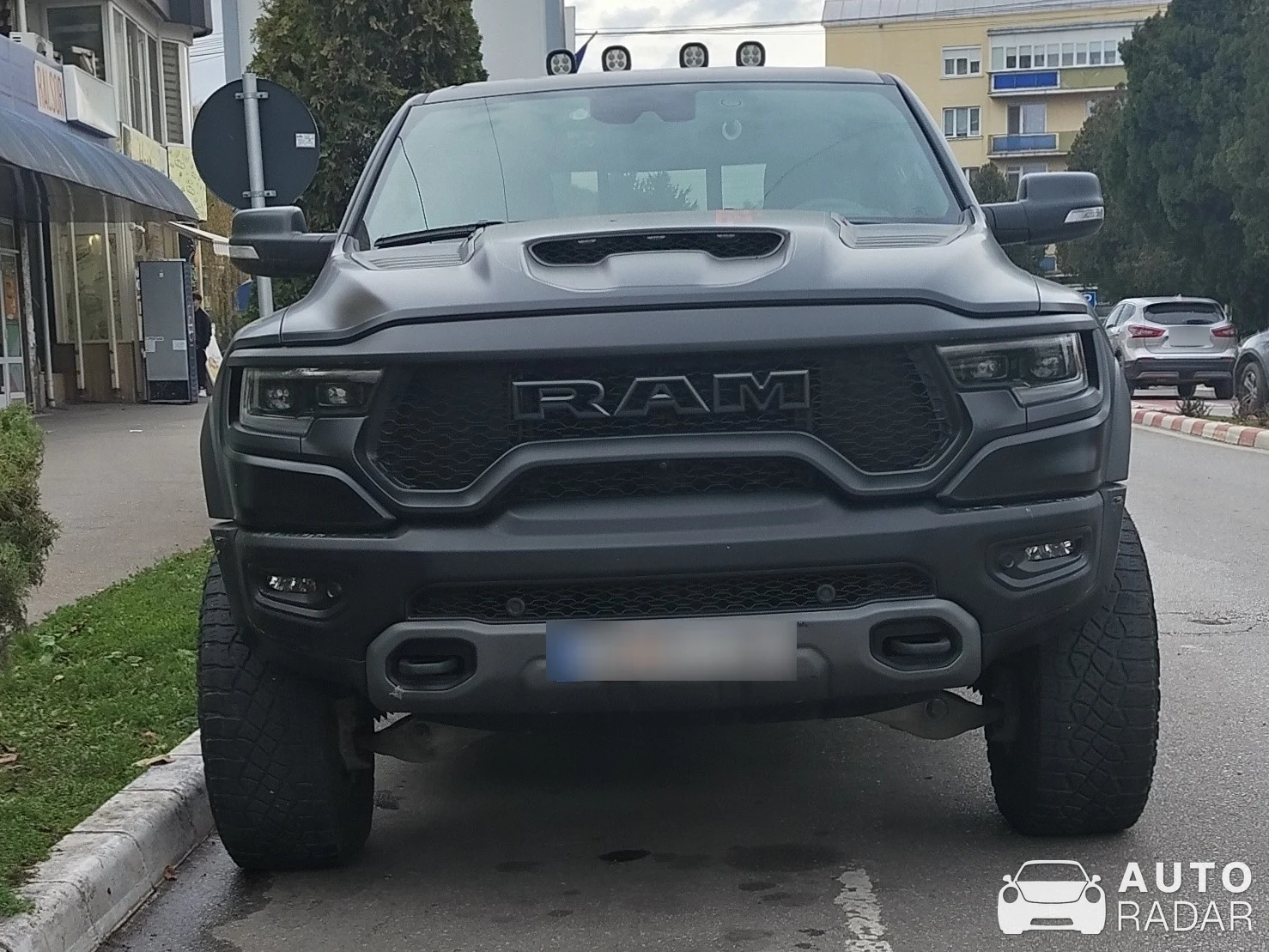 Dodge RAM TRX spotted in Hunedoara