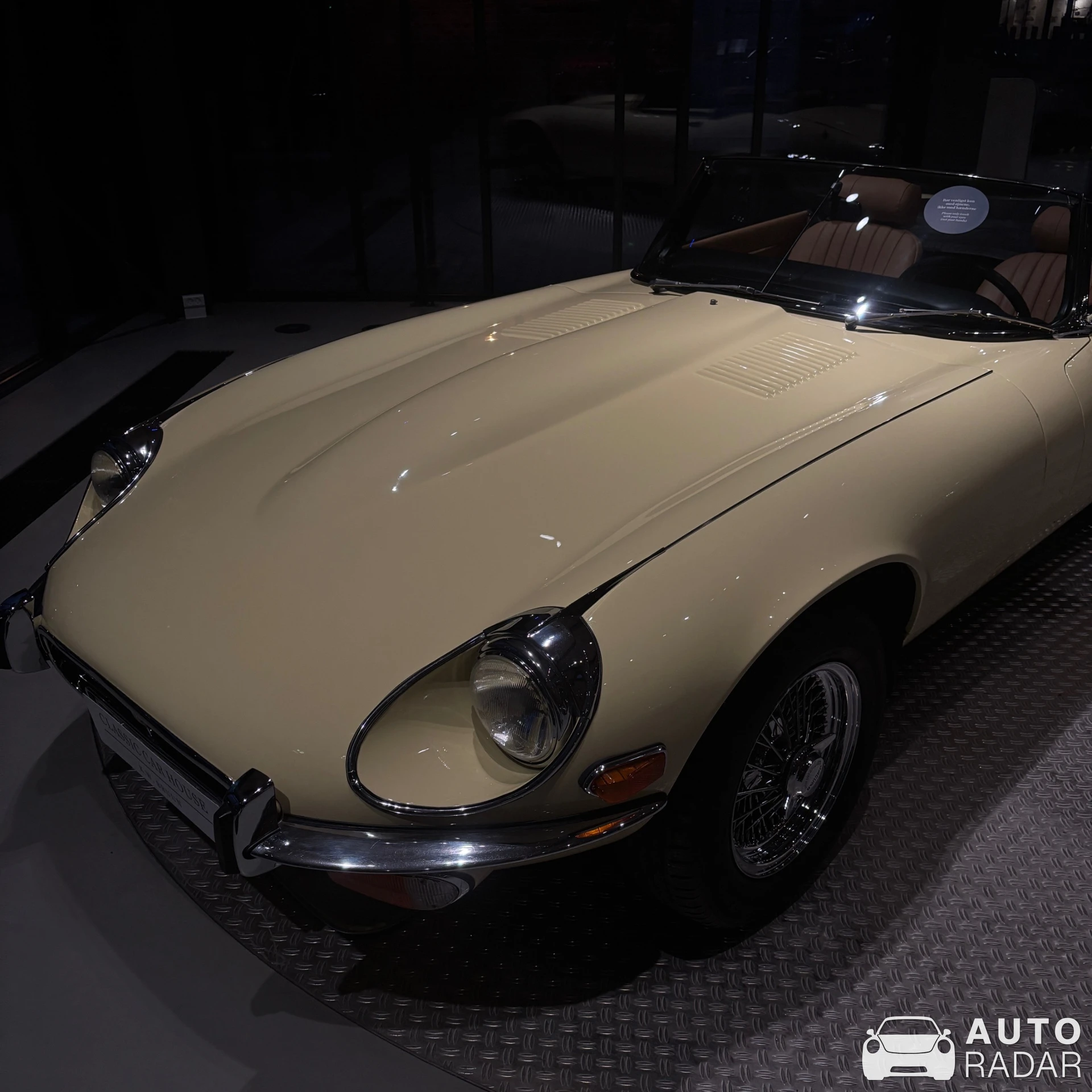 Jaguar E-Type spotted in Kongens Lyngby, Danmark