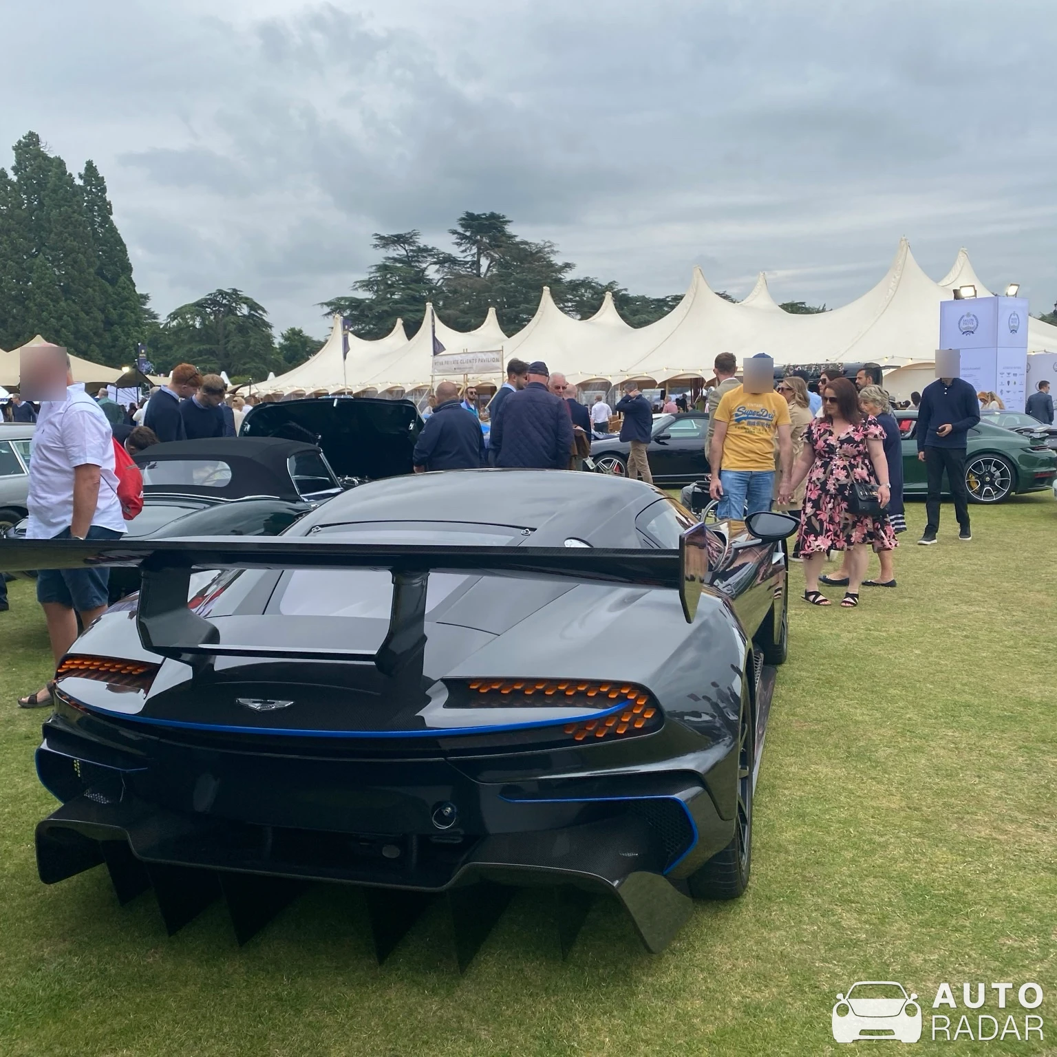 Aston Martin Vulcan spotted in Blenheim Palace Grounds