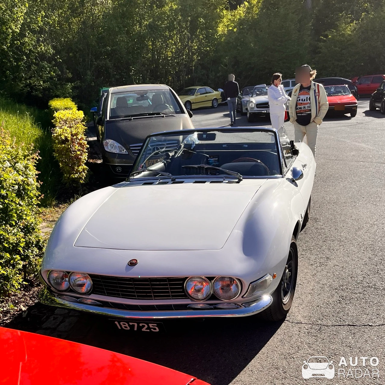 Fiat Dino Spider spotted in Contern