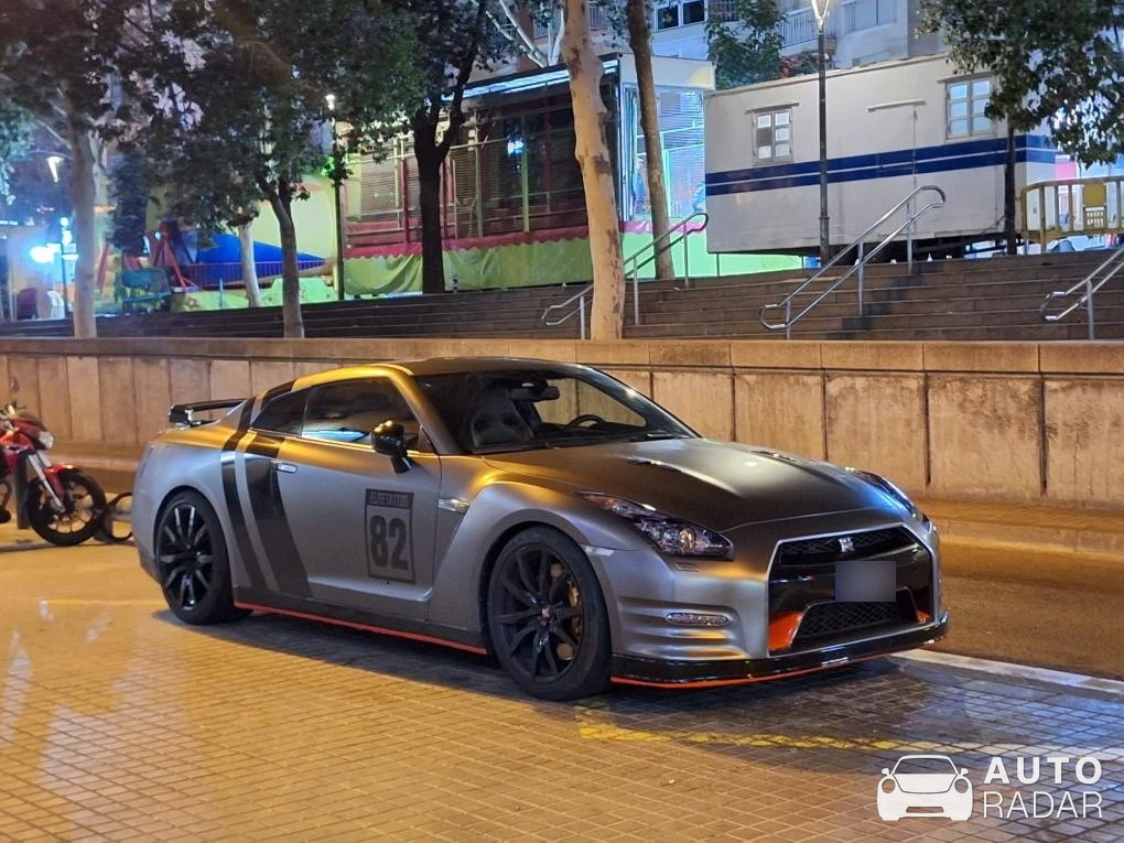 Nissan GT-R R35 spotted in Barcelona, Spain