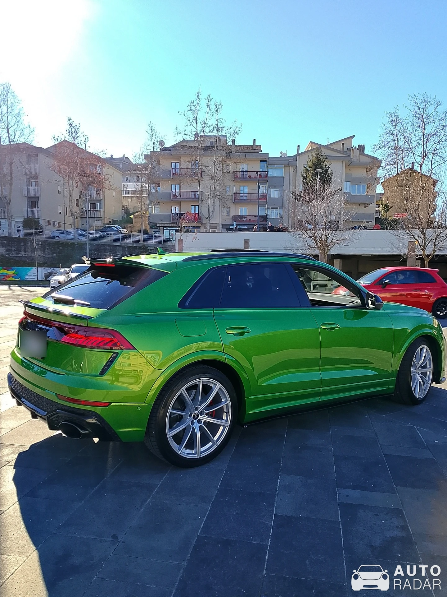 Audi RS Q8 spotted in Pignola